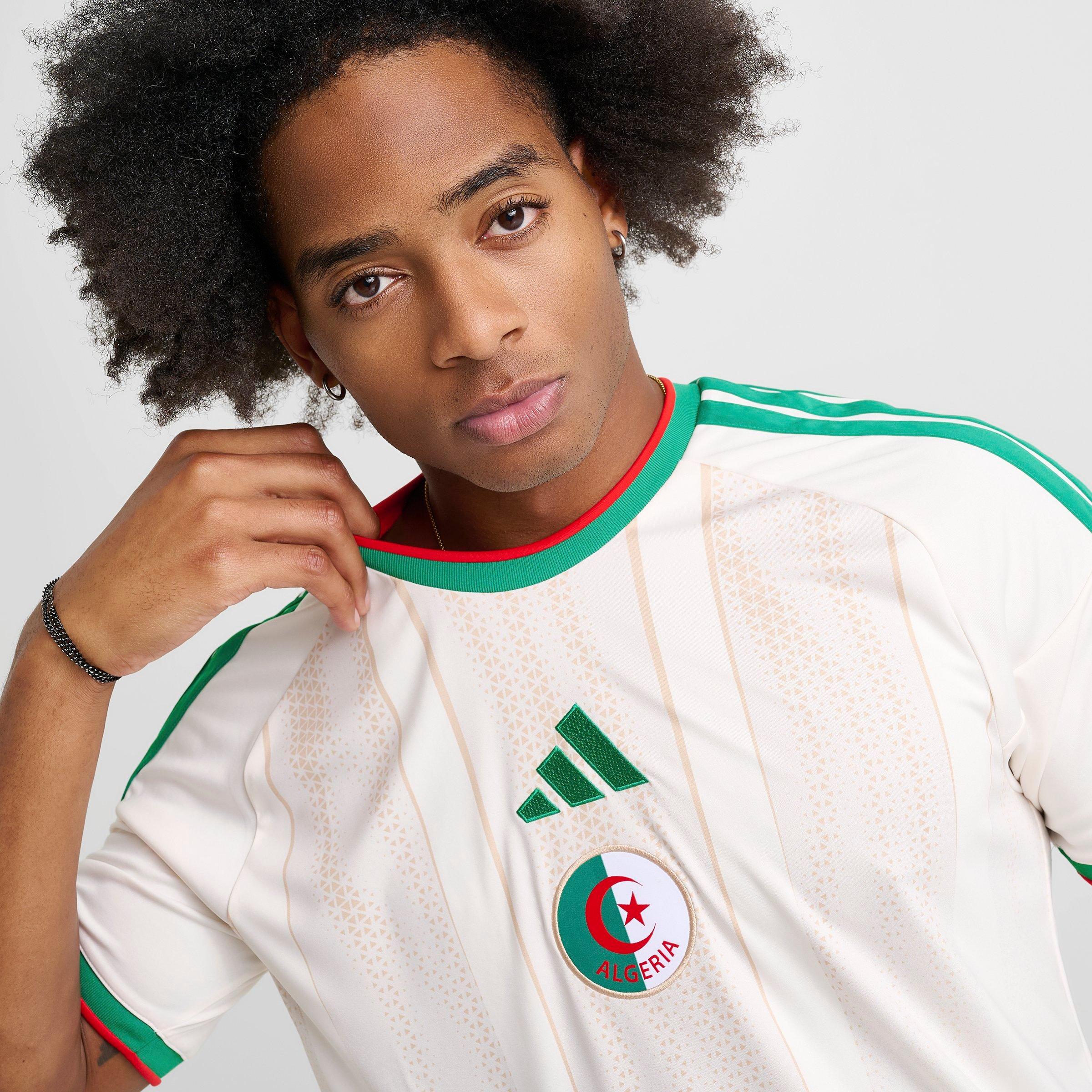 Men's adidas Algeria Home Replica Soccer Jersey