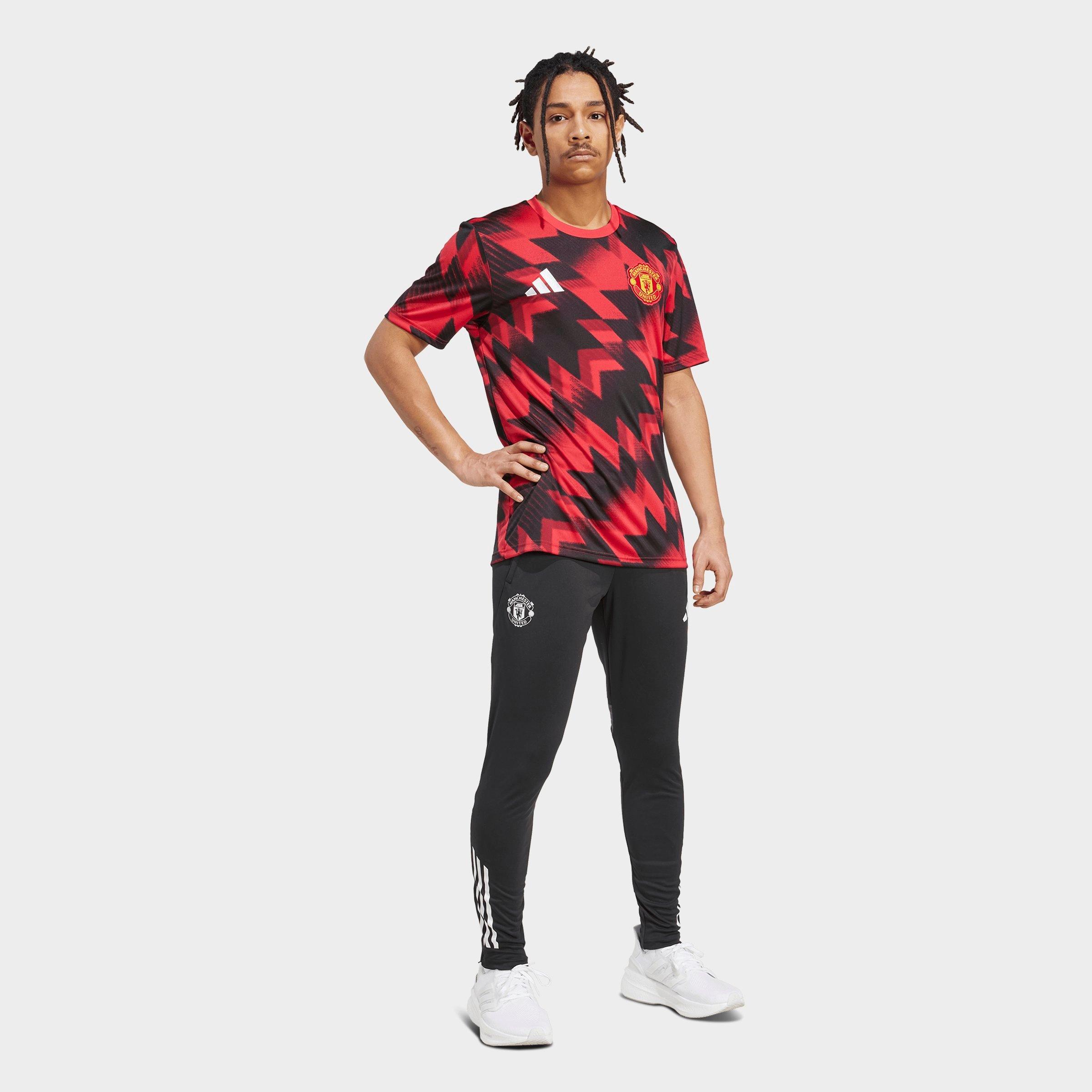 Men's adidas Manchester United 25-26 Pre-Match Soccer Jersey