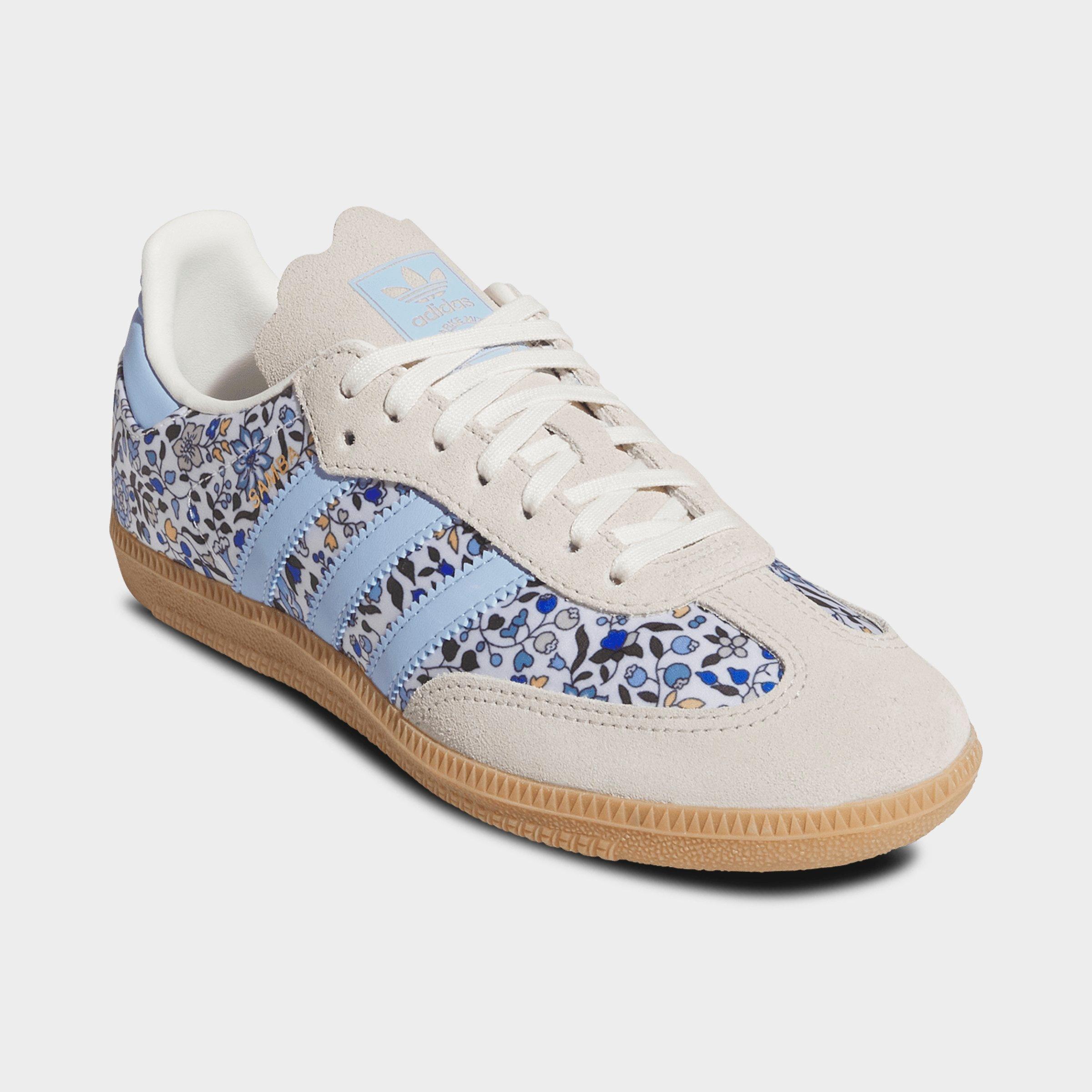 Big Kids' adidas Originals x Liberty London Samba OG Casual Shoes