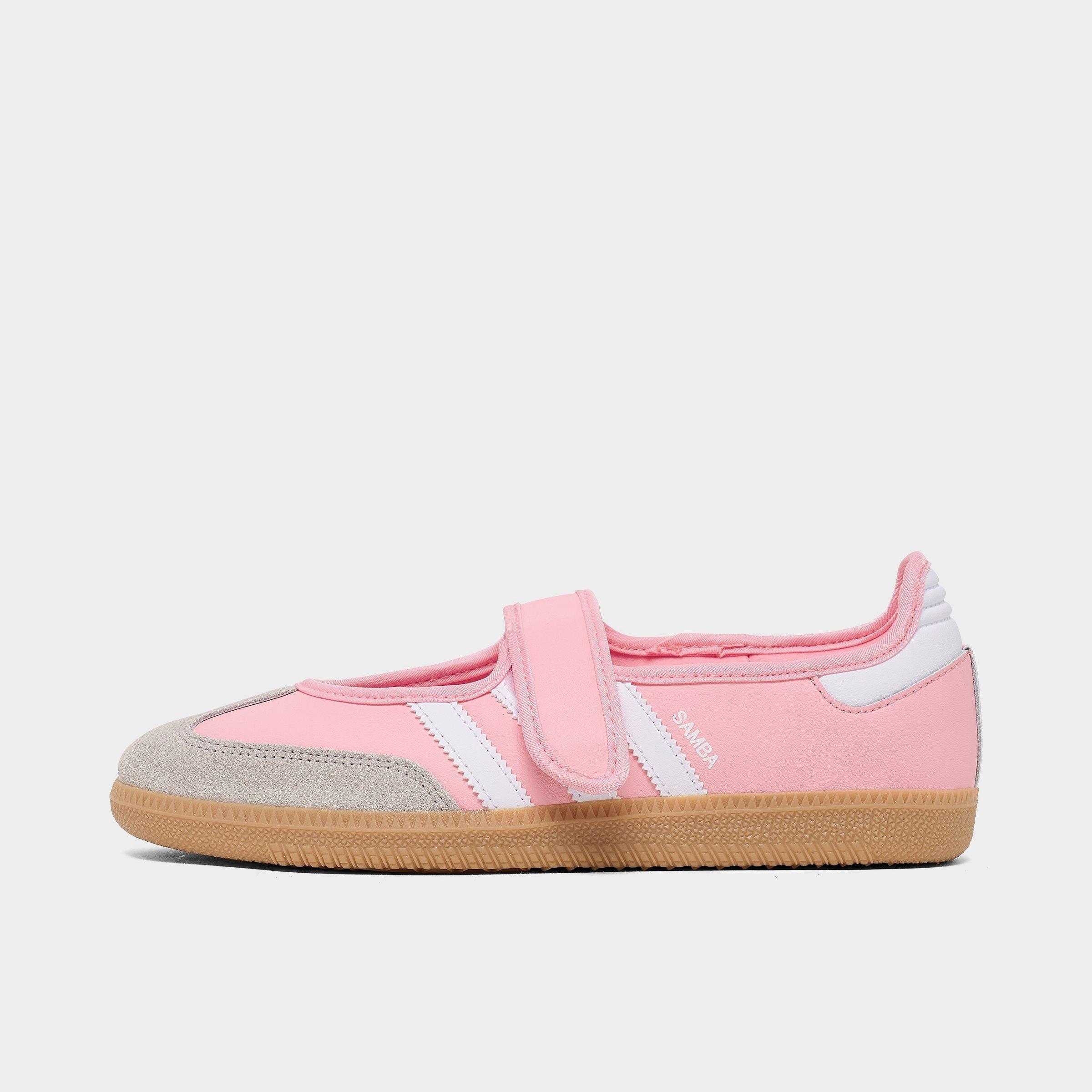 adidas Samba Jane Shoes Kids - Kids - Light Pink / Cloud White / Gum - 4.5