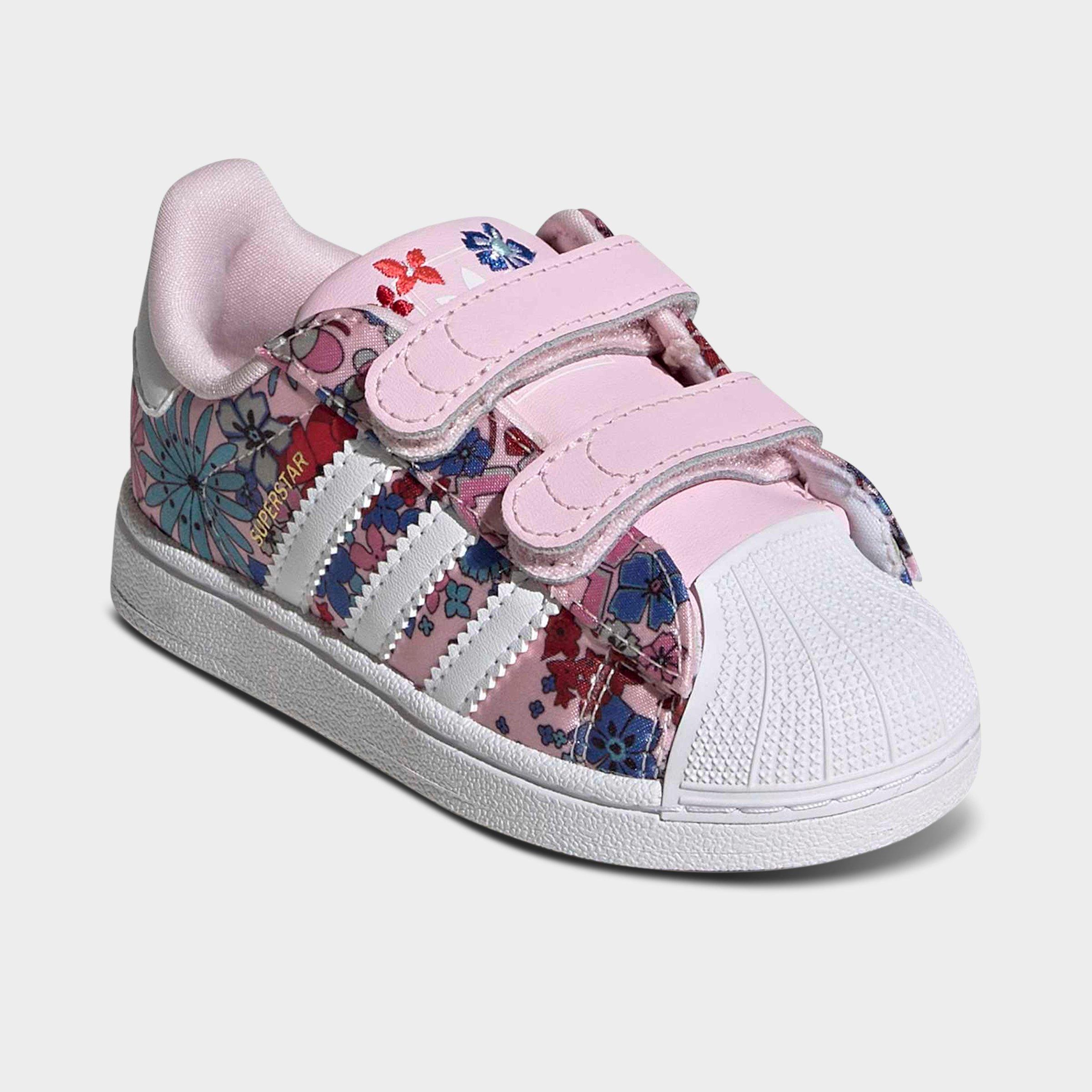Girls' Toddler adidas Originals x Liberty London Superstar II Comfort Closure Casual Shoes