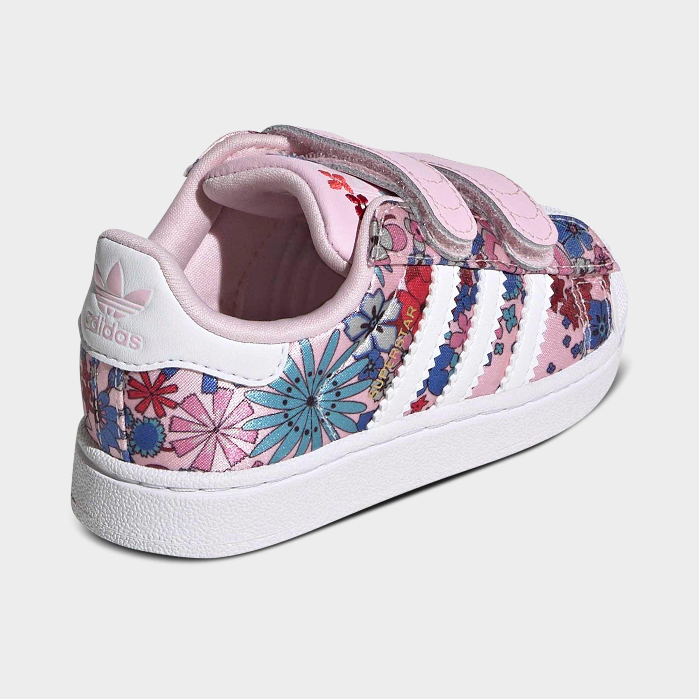 Girls' Toddler adidas Originals x Liberty London Superstar II Comfort Closure Casual Shoes