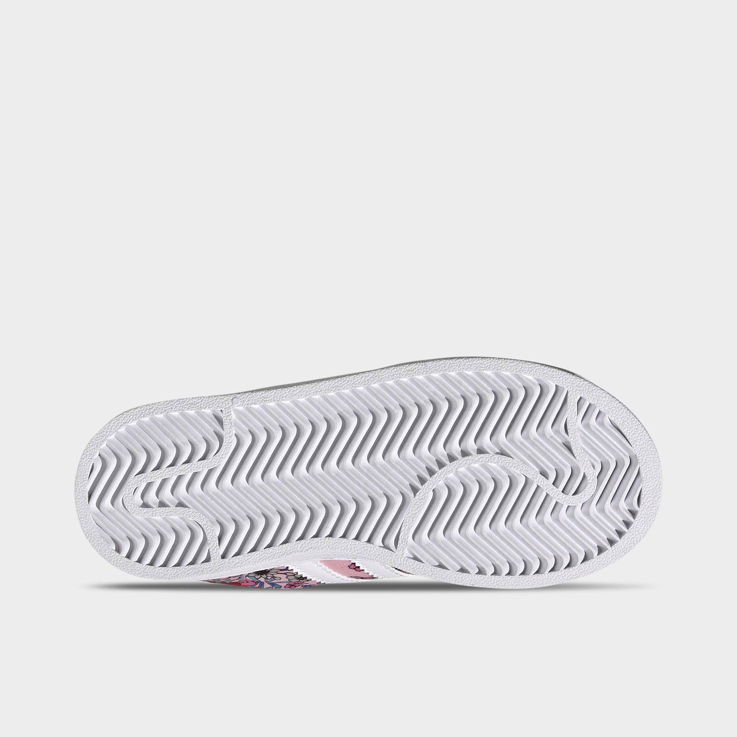 Girls' Little Kids' adidas Originals x Liberty London Superstar II Comfort Closure Casual Shoes