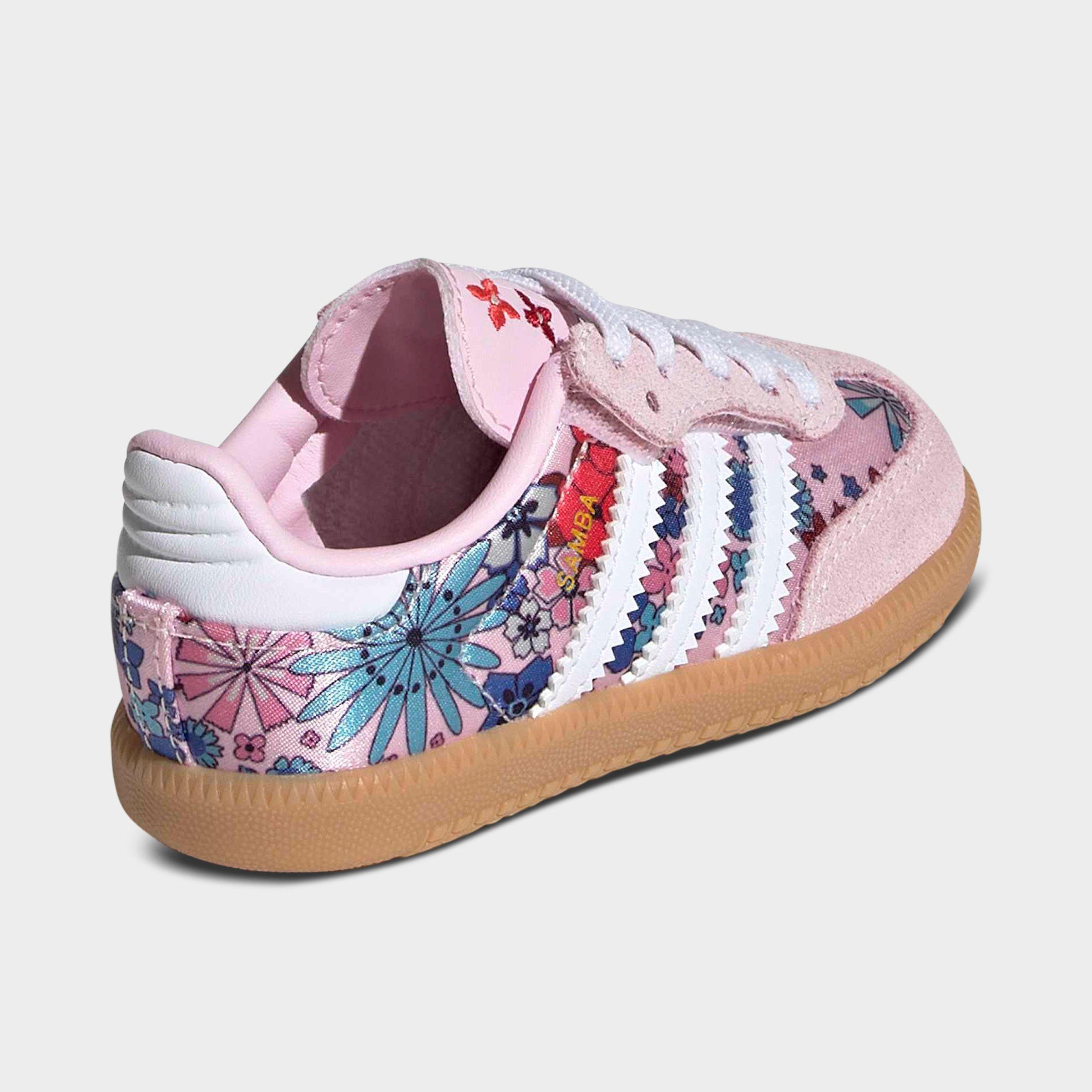 Girls' Toddler adidas Originals x Liberty London Samba OG Comfort Closure Casual Shoes
