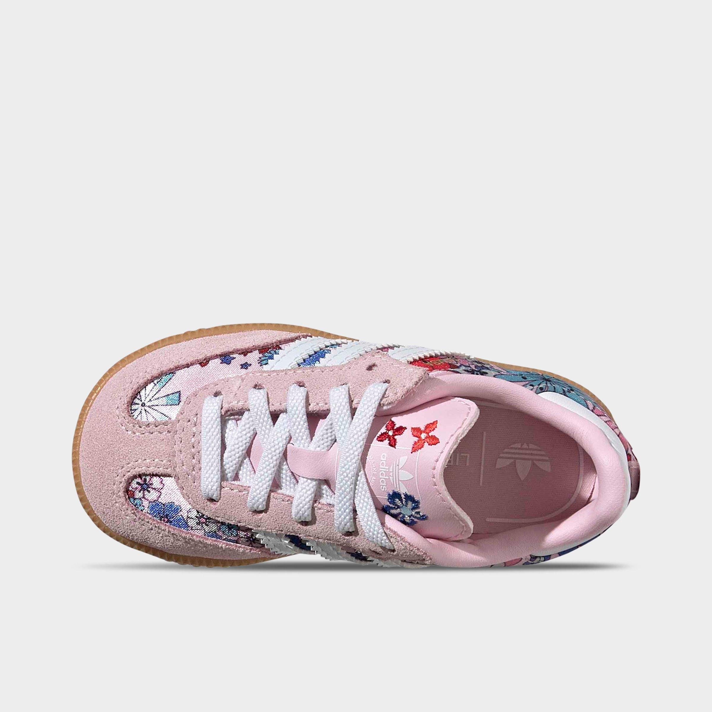 Girls' Toddler adidas Originals x Liberty London Samba OG Comfort Closure Casual Shoes