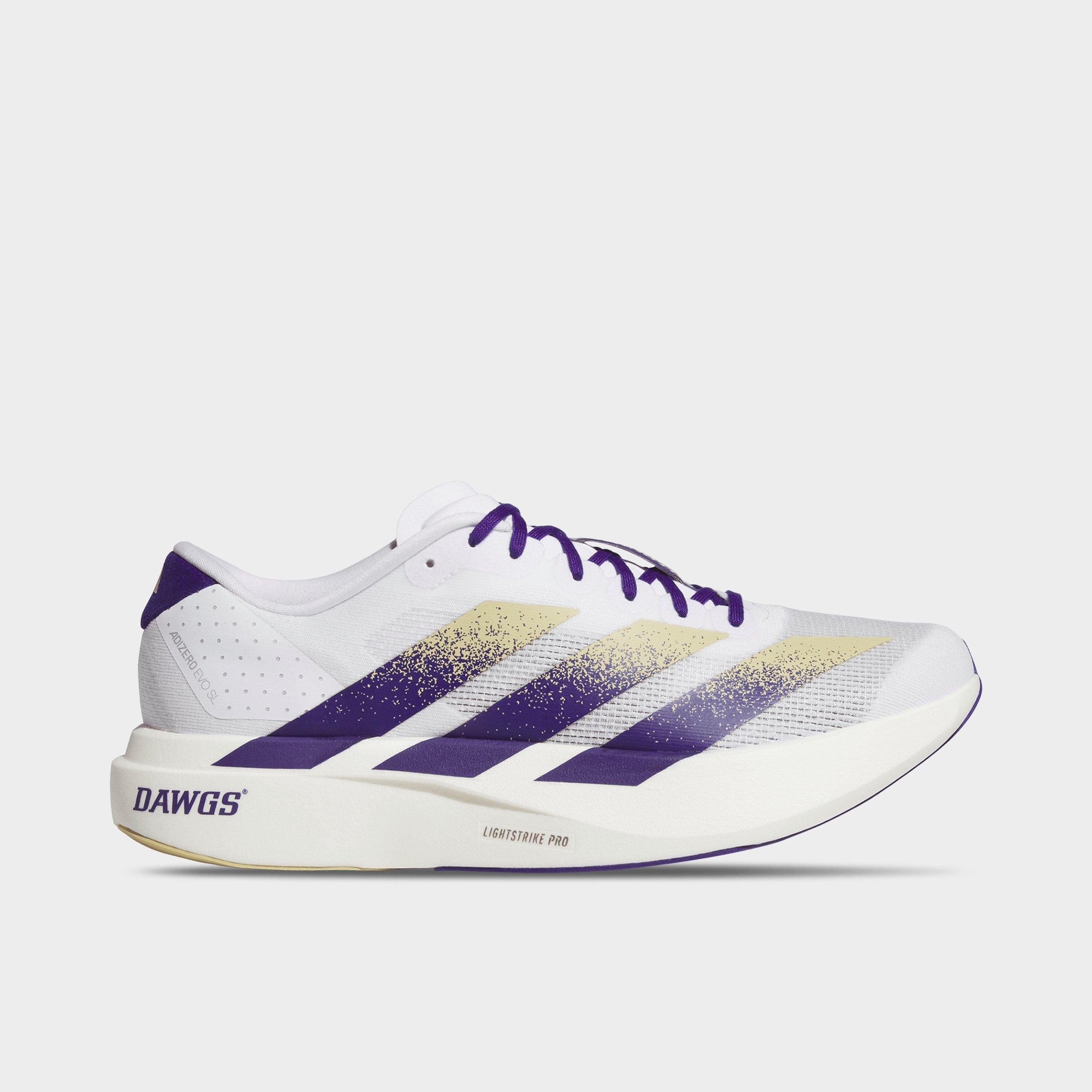 Men's adidas Adizero EVO SL Washington Huskies Running Shoes | JD