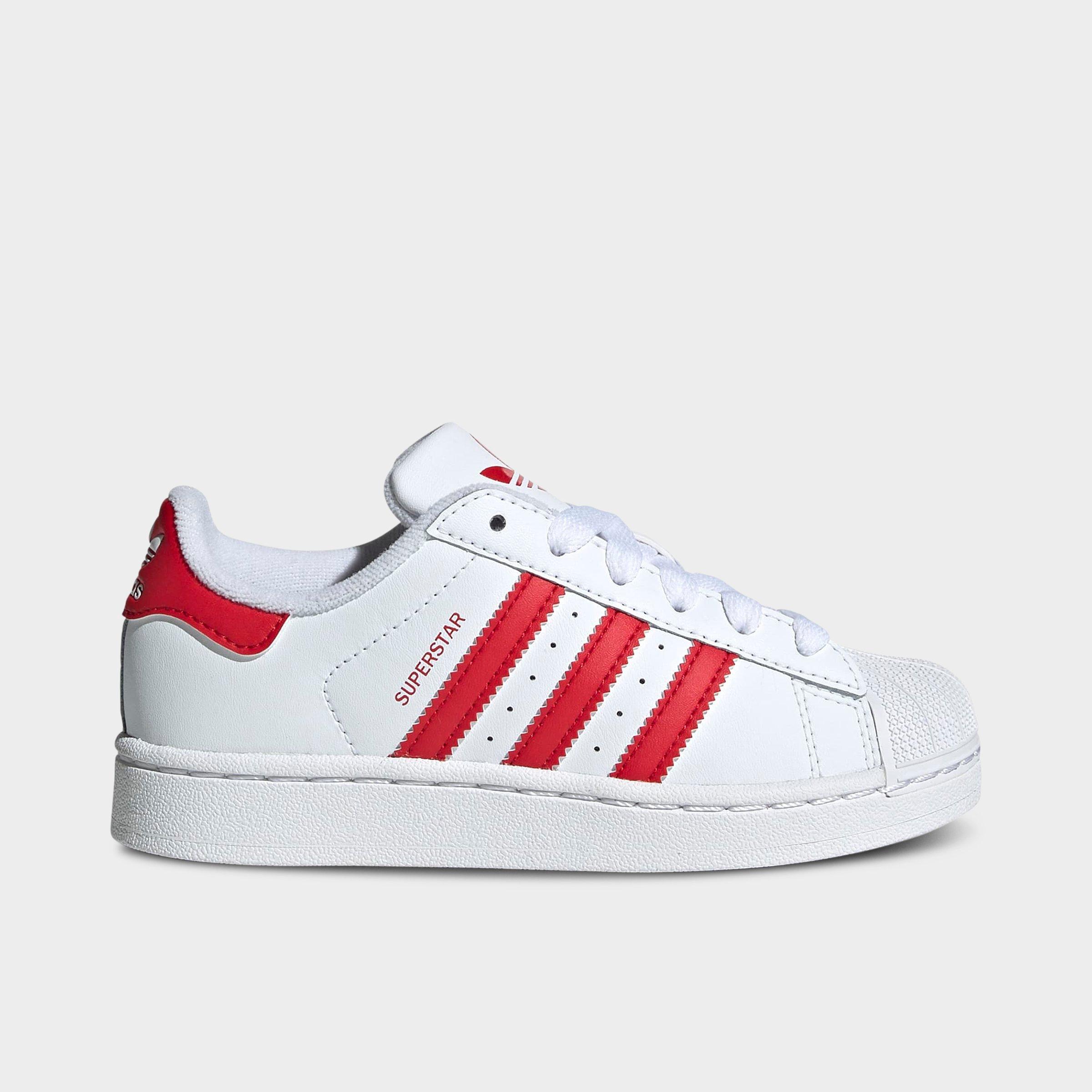 リトルホワイトです Amazon.com | adidas Originals Superstar White 4 Toddler M