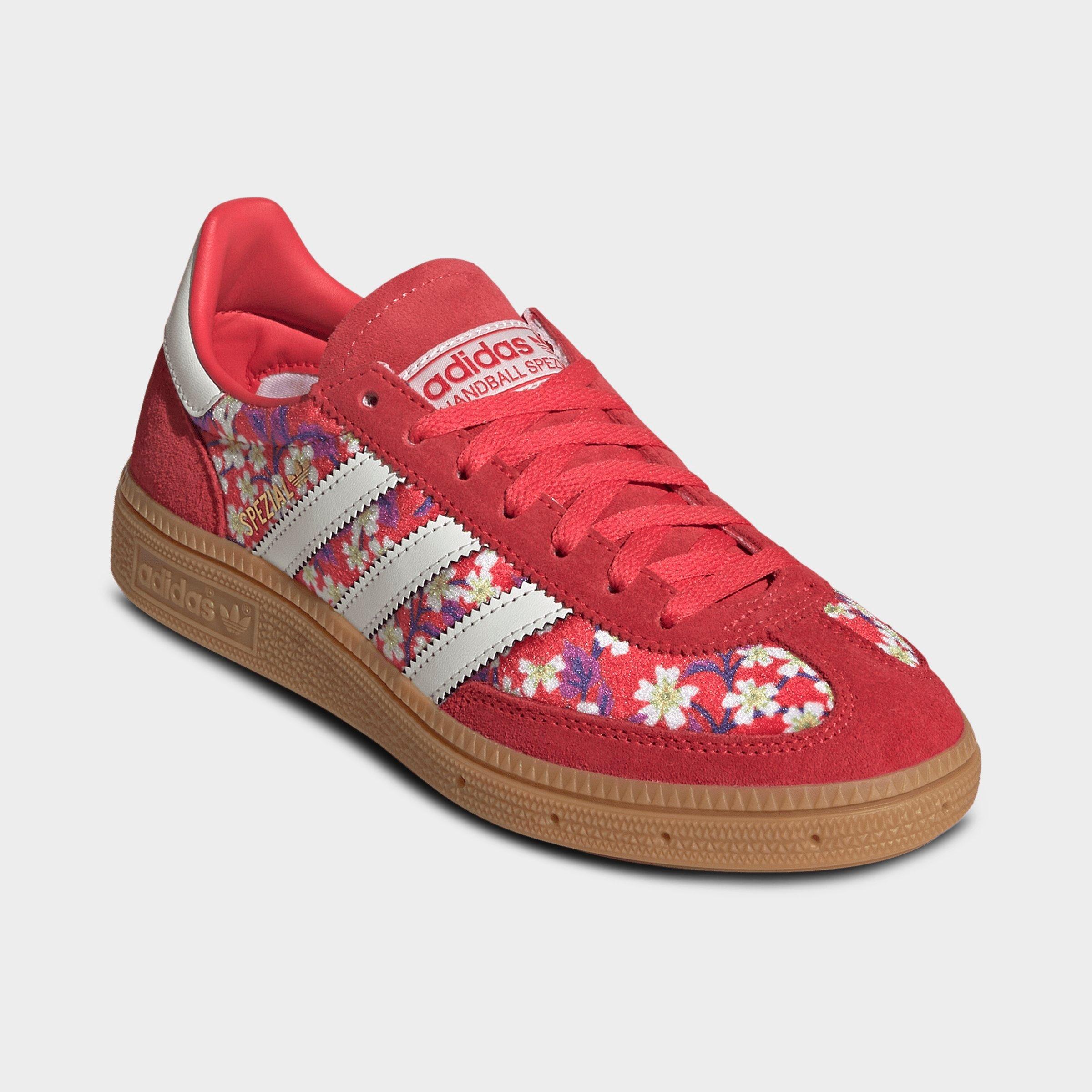 Big Kids' adidas Originals x Liberty London Handball Spezial Casual Shoes