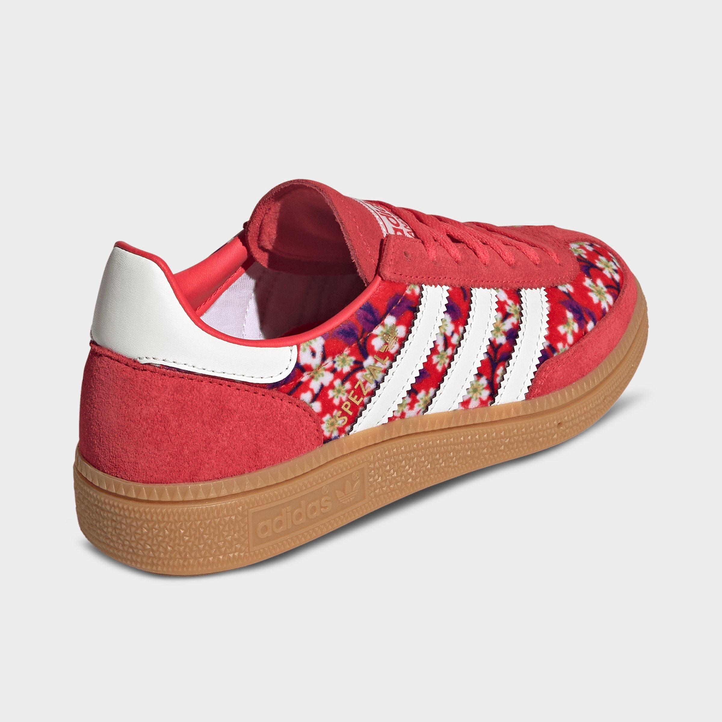 Big Kids' adidas Originals x Liberty London Handball Spezial Casual Shoes