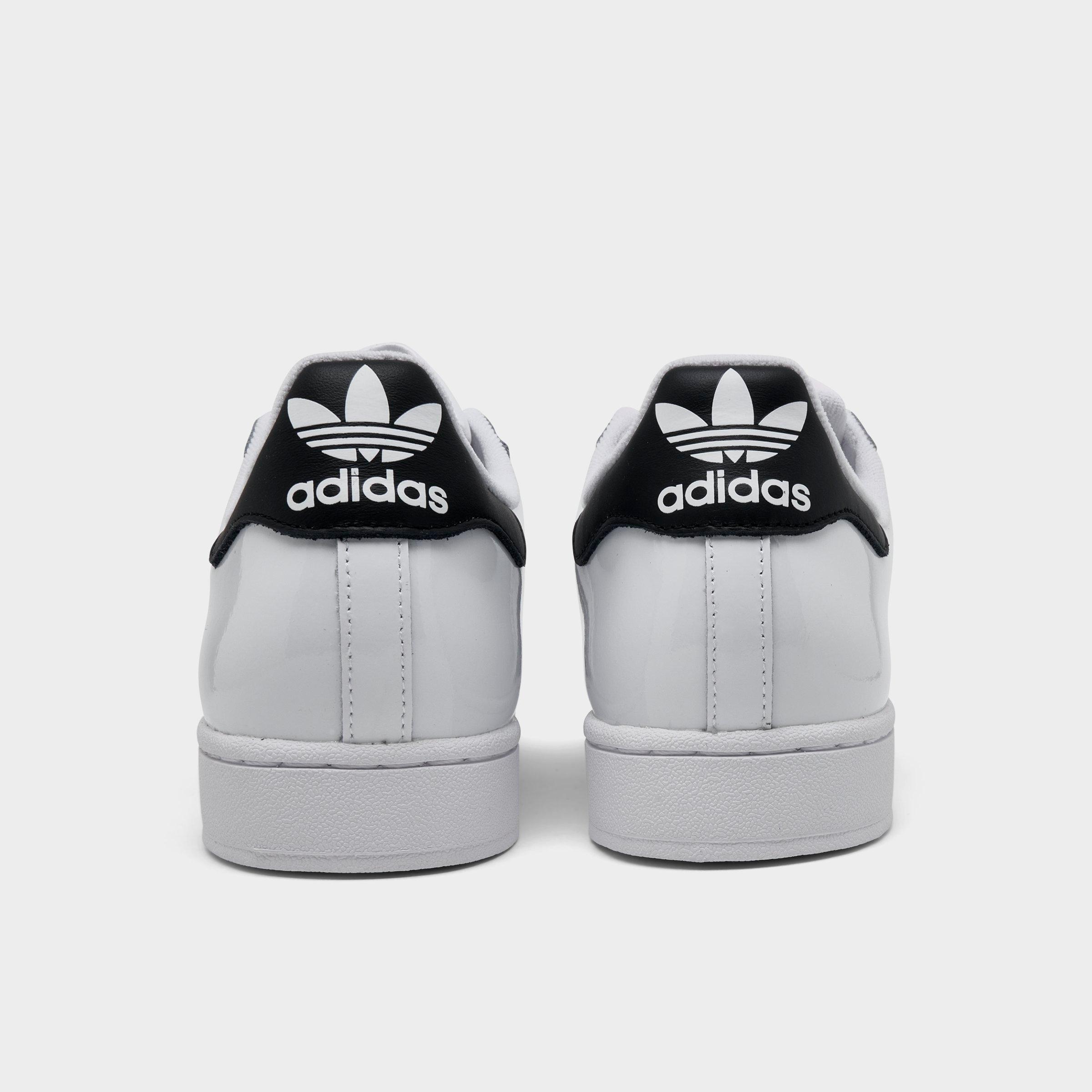 Men's adidas Originals Superstar II Patent Leather Casual Shoes