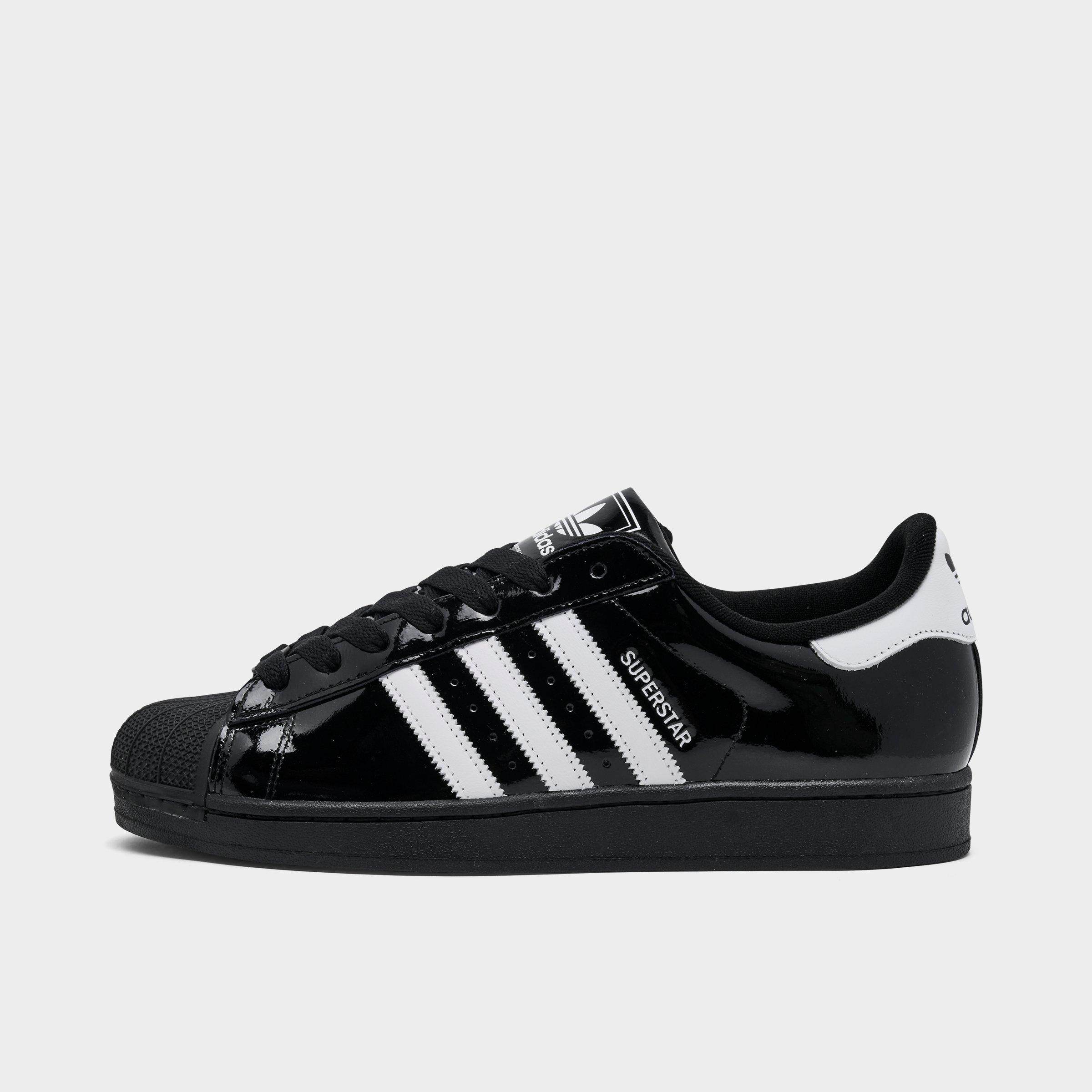 Men's adidas Originals Superstar II Patent Leather Casual Shoes