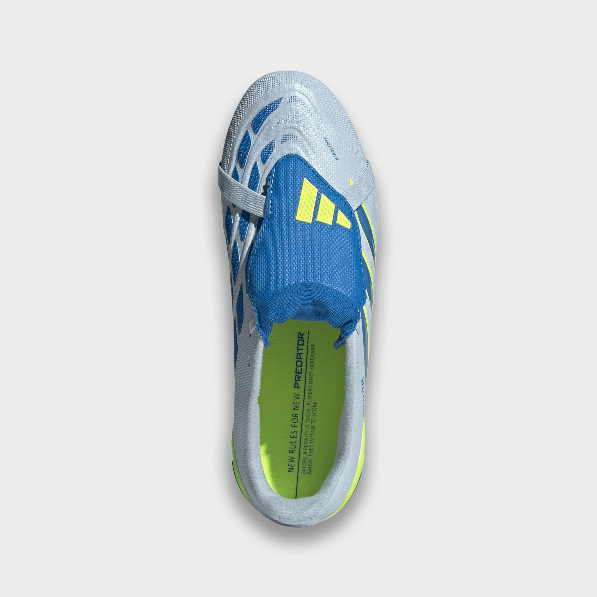 Little Kids' and Big adidas Predator League Fold-Over Tongue Firm Ground Soccer Cleats