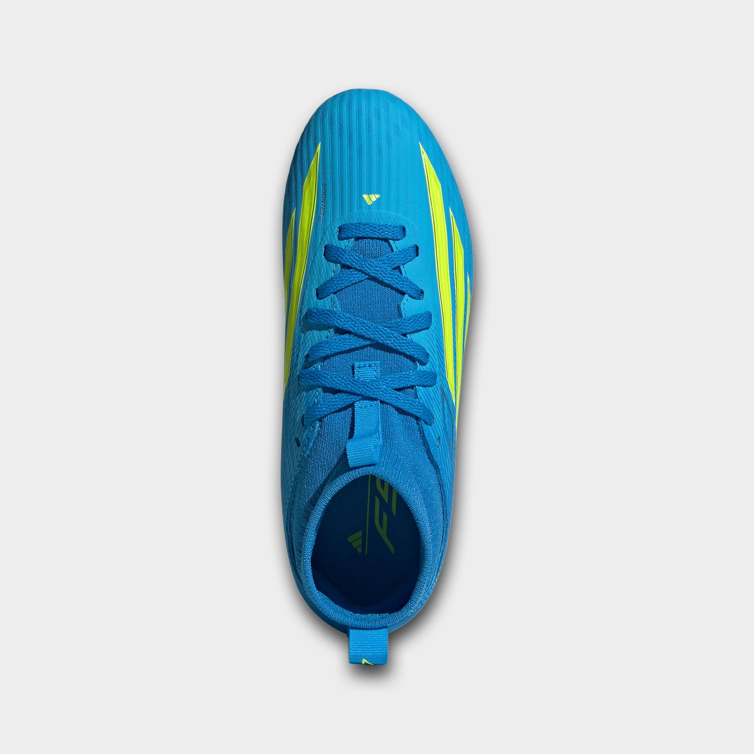 Big Kids' adidas F50 League Mid Cut Firm Ground and Multi Soccer Cleats