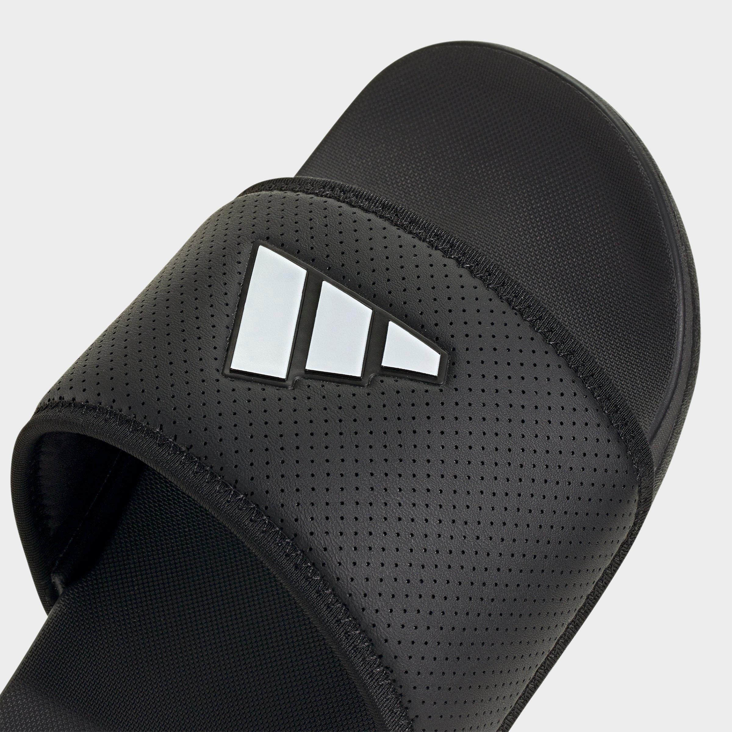 Men's adidas adilette Comfort Perforated Slide Sandals