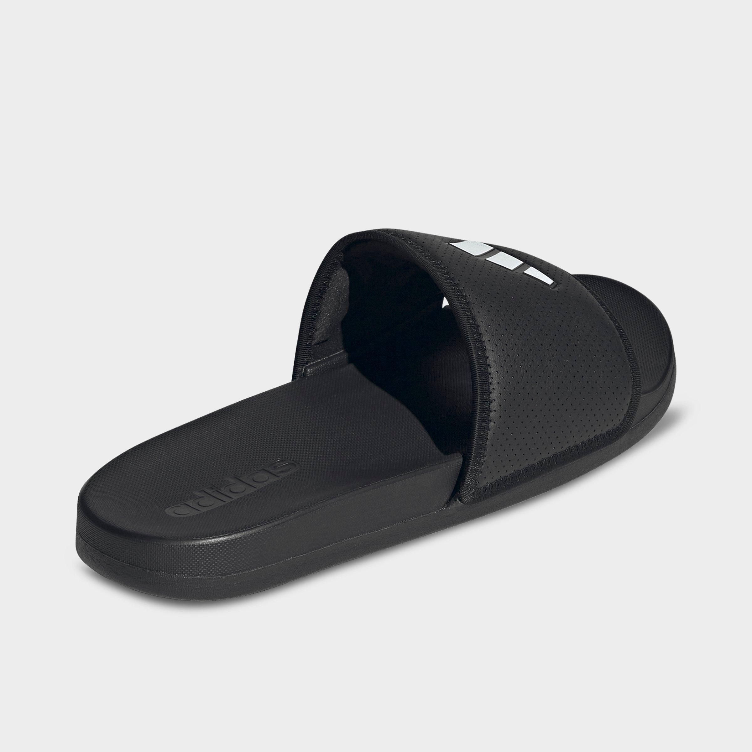 Men's adidas adilette Comfort Perforated Slide Sandals