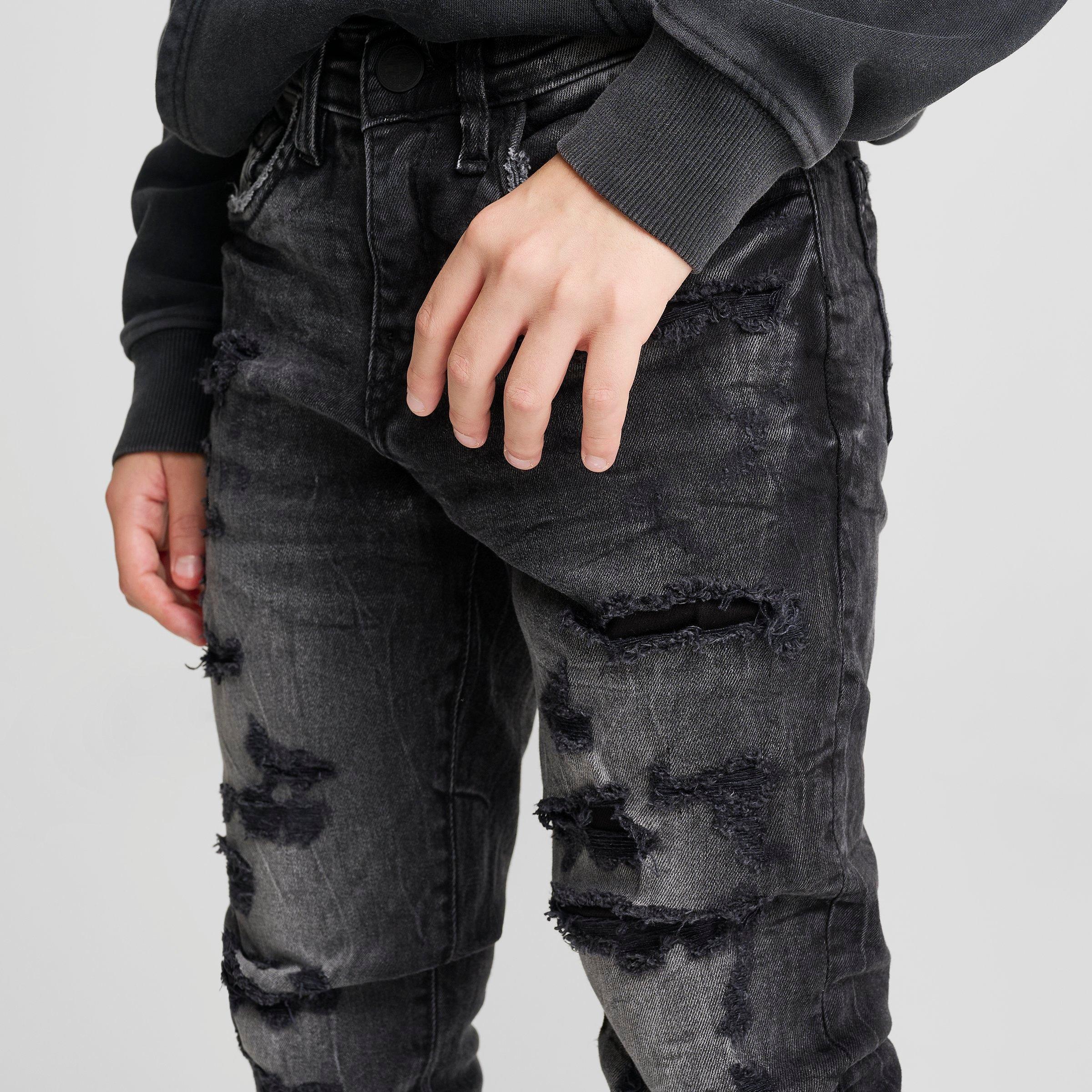 Boys' Big Kids' Jordan Craig Elmhurst Denim Jeans