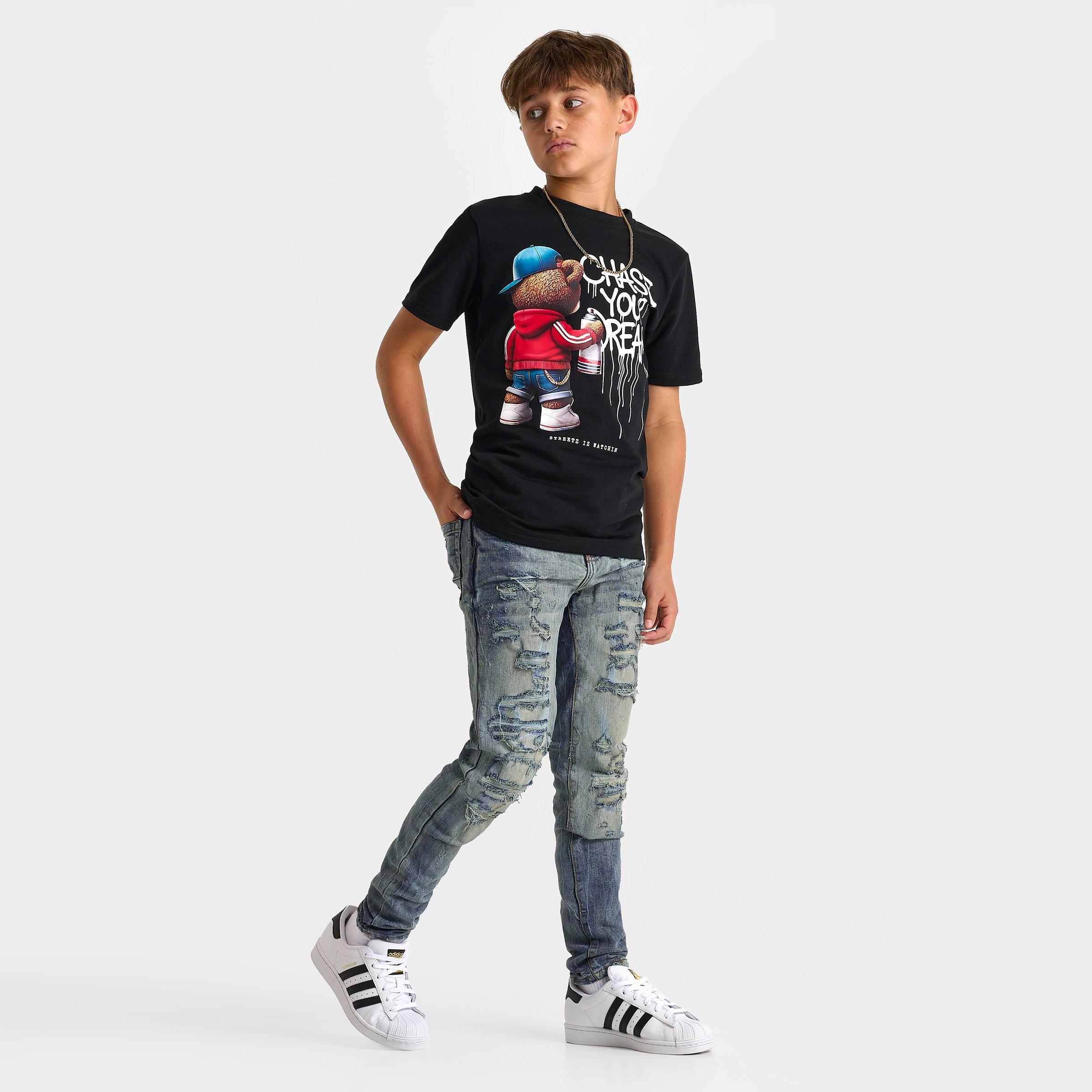 Boys' Big Kids' Jordan Craig Elmhurst Denim Jeans