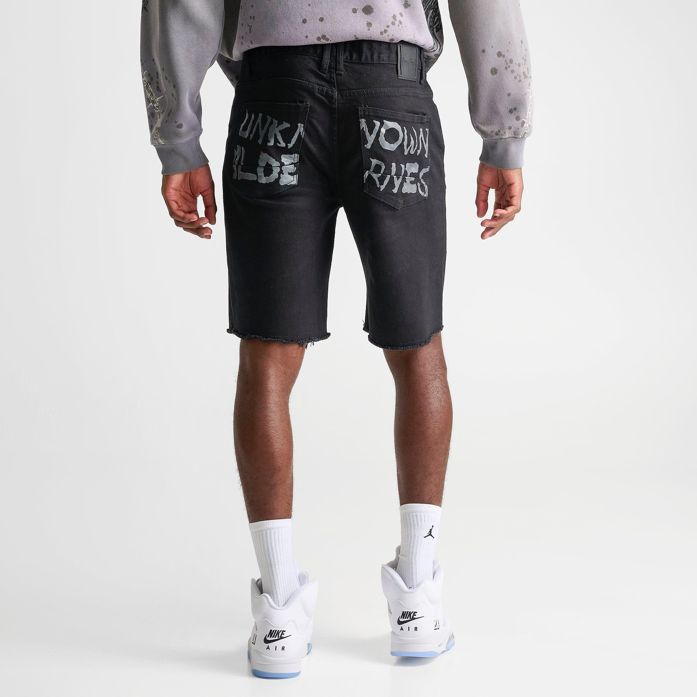 Men's Smoke Rise Rhinestone Denim Shorts