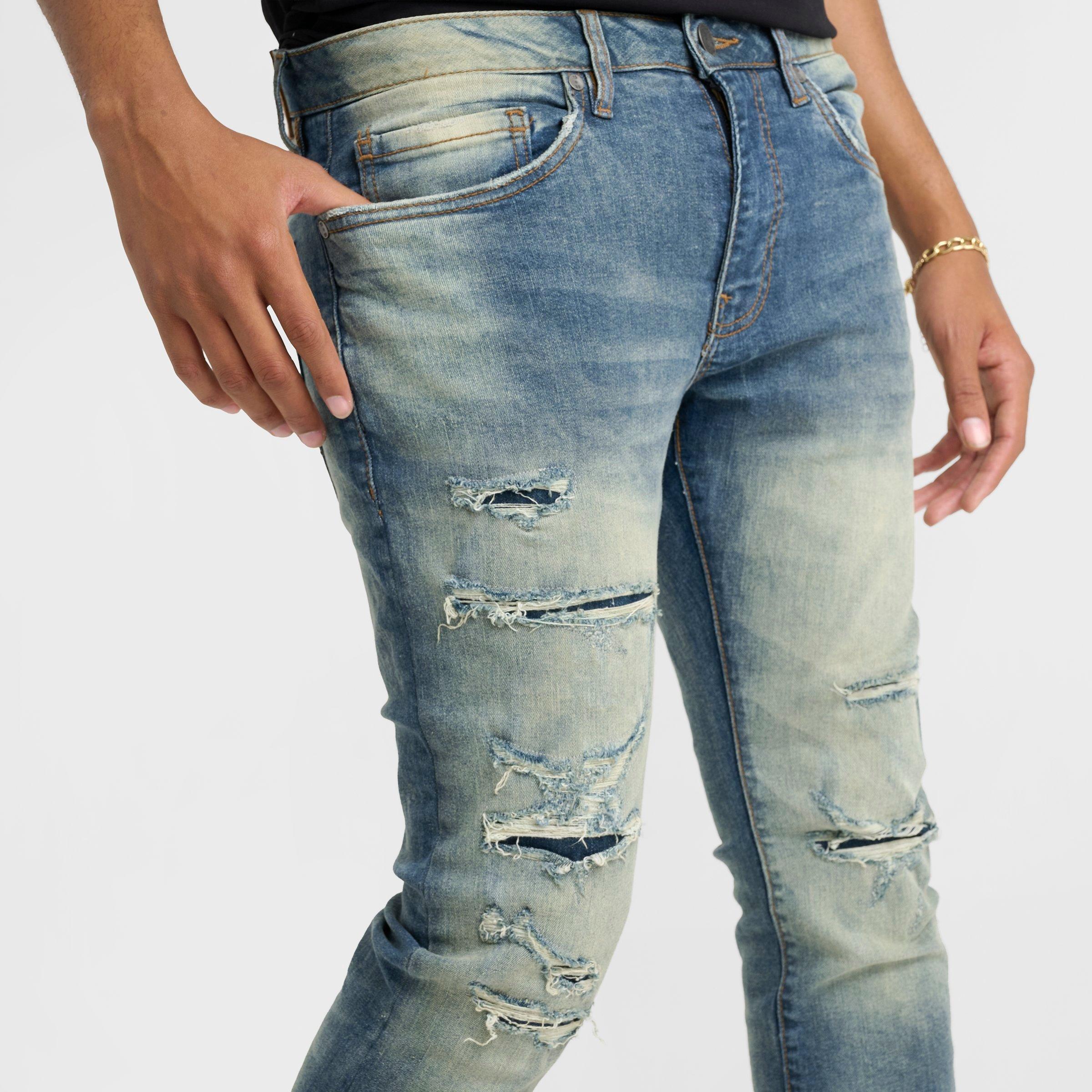 Men's Jordan Craig Martin Stacked Denim Jeans