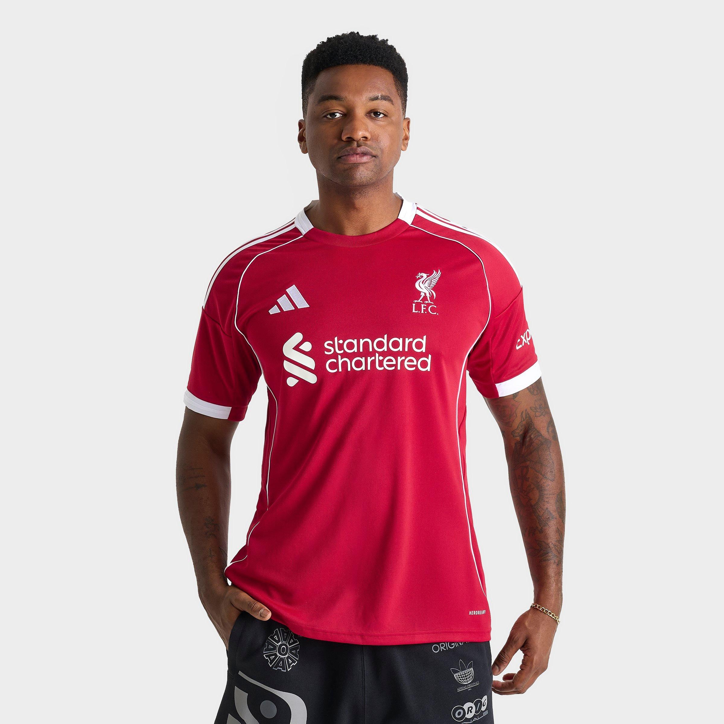 Men's adidas Liverpool FC 25-26 Home Soccer Jersey | JD Sports