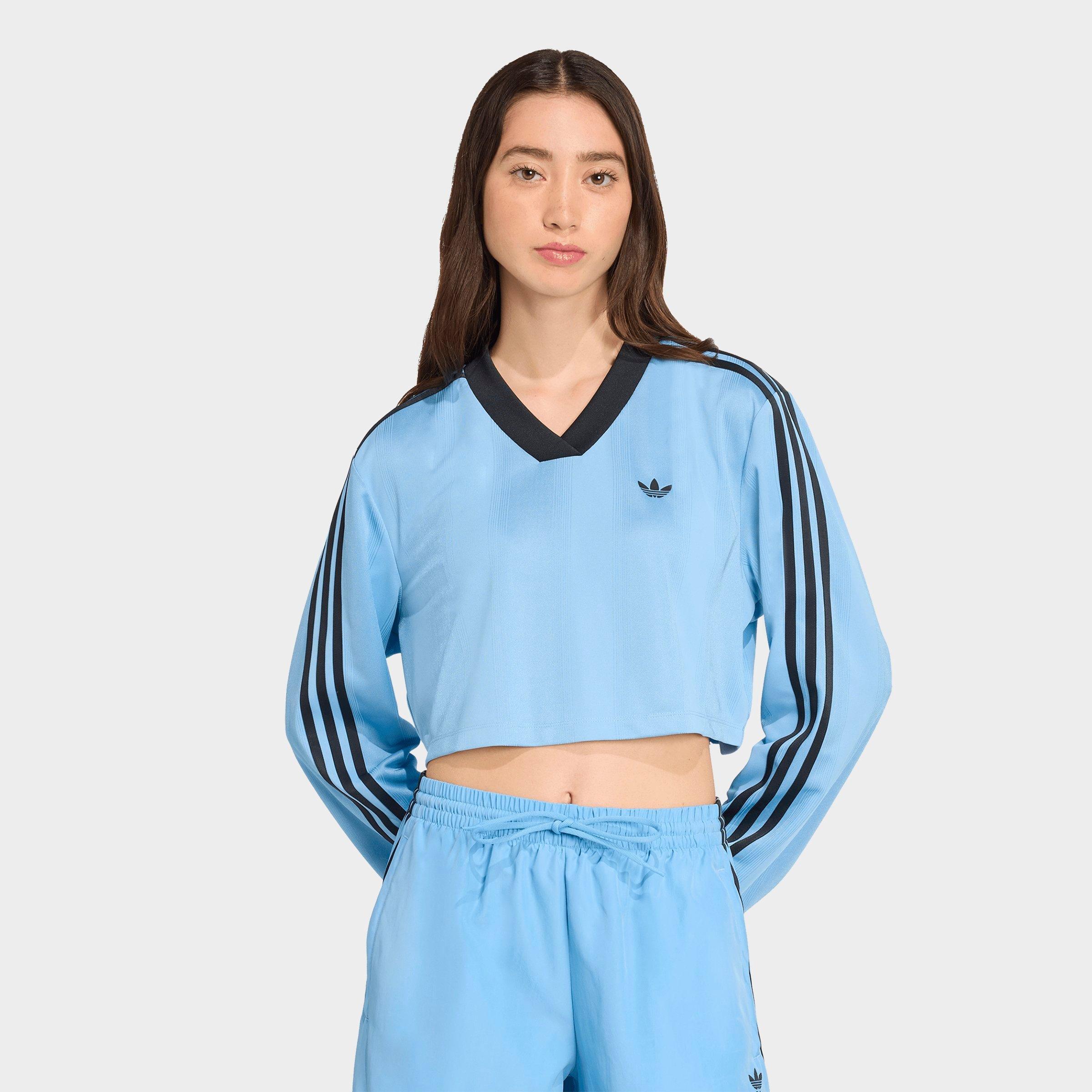 トップス adidas Originals soccer ls crop レディース 【adidas】 アディダス W SOCCER LS CROP ロング