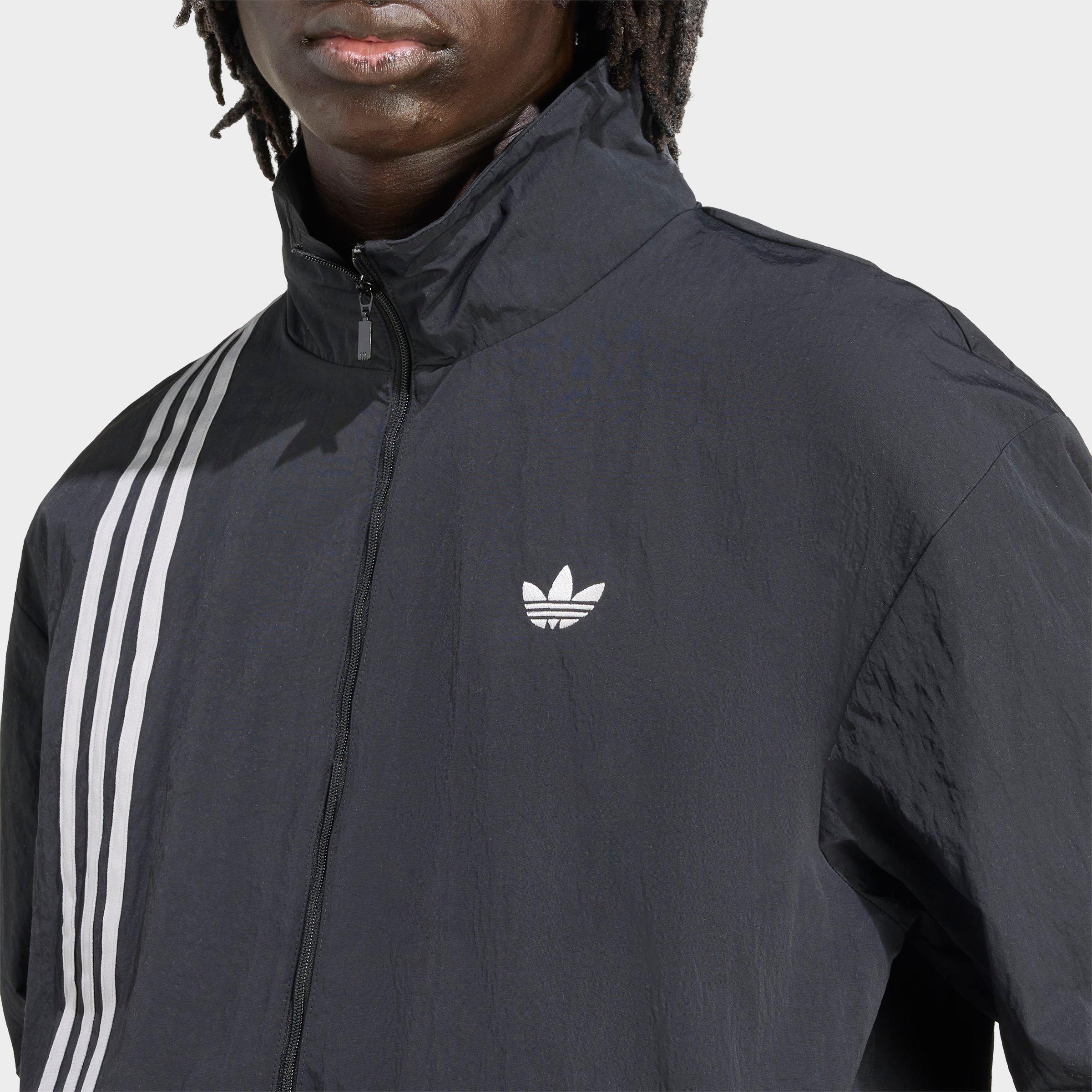 Men's adidas Originals Firebird Front Stripes Woven Track Top