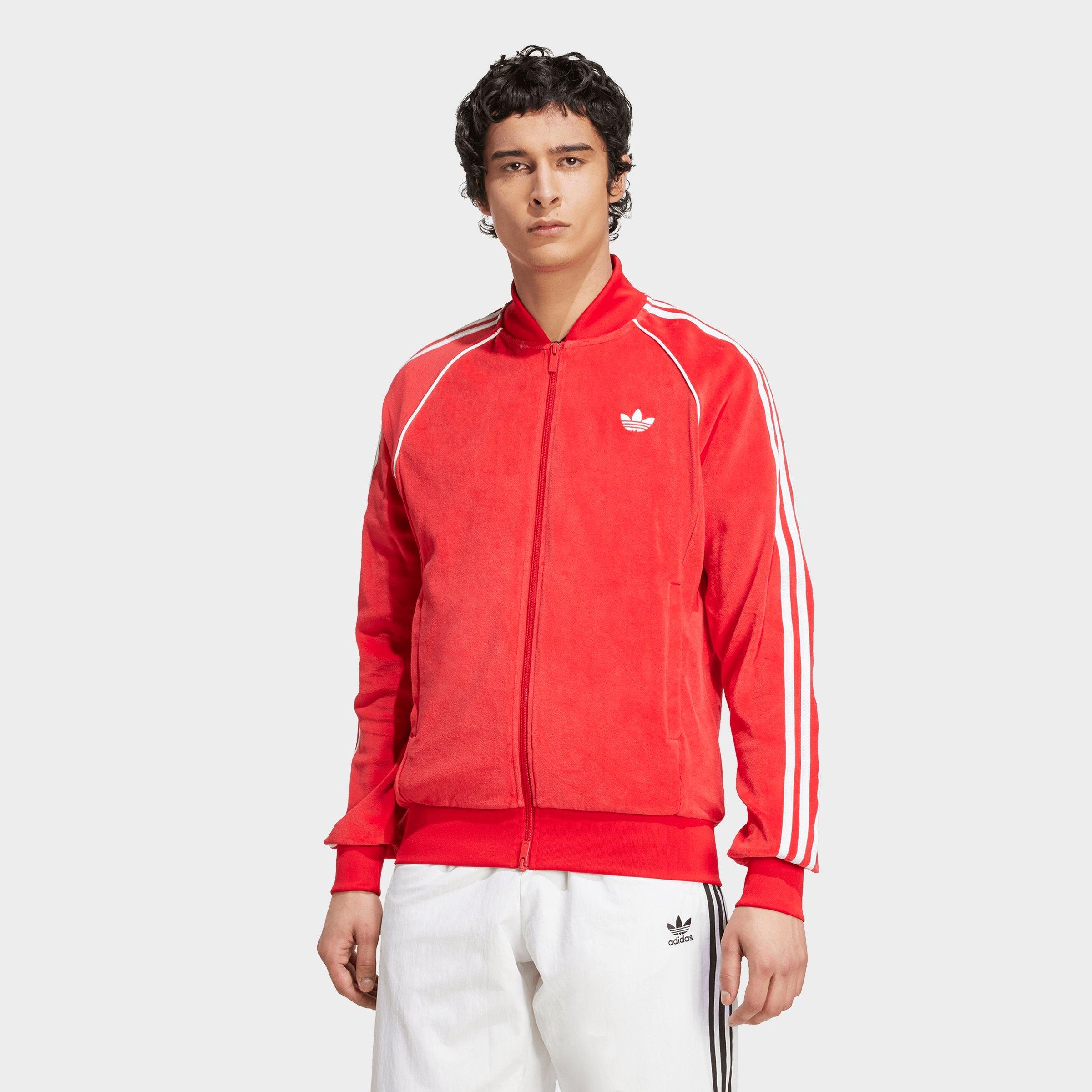 Men's adidas Originals SST adicolor Velour Track Top | JD Sports