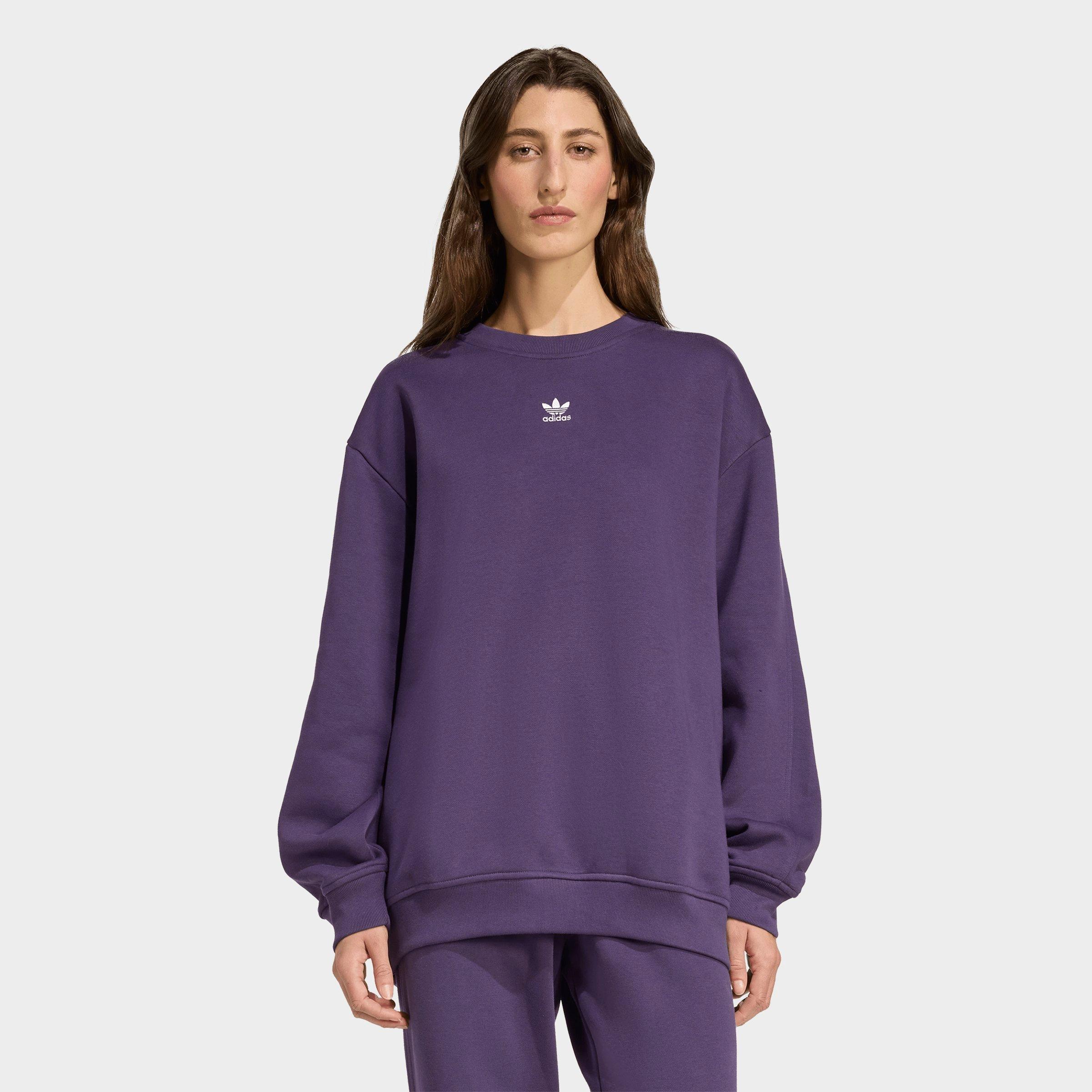 Women's adidas Originals Essentials Fleece Long Oversized Crewneck