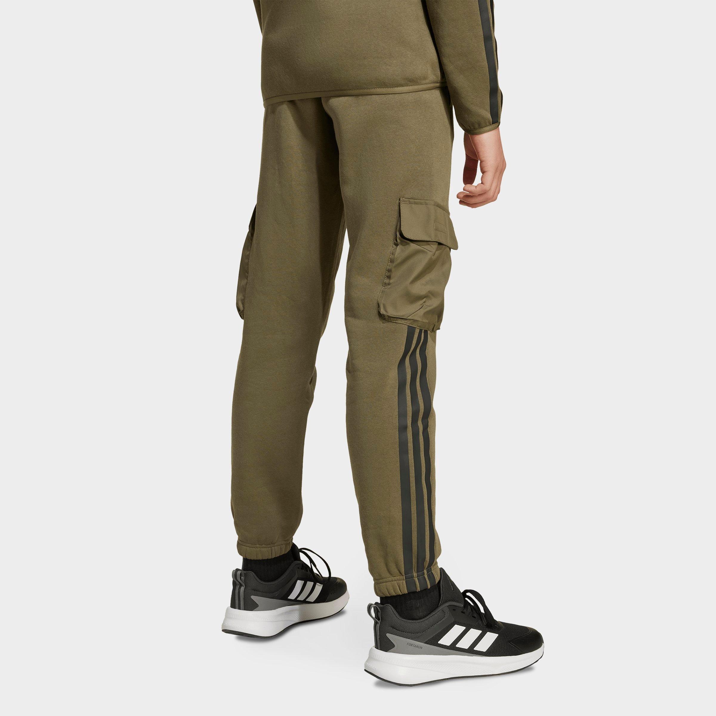 Big Kids' adidas Utility Pack Fleece Cargo Jogger Pants