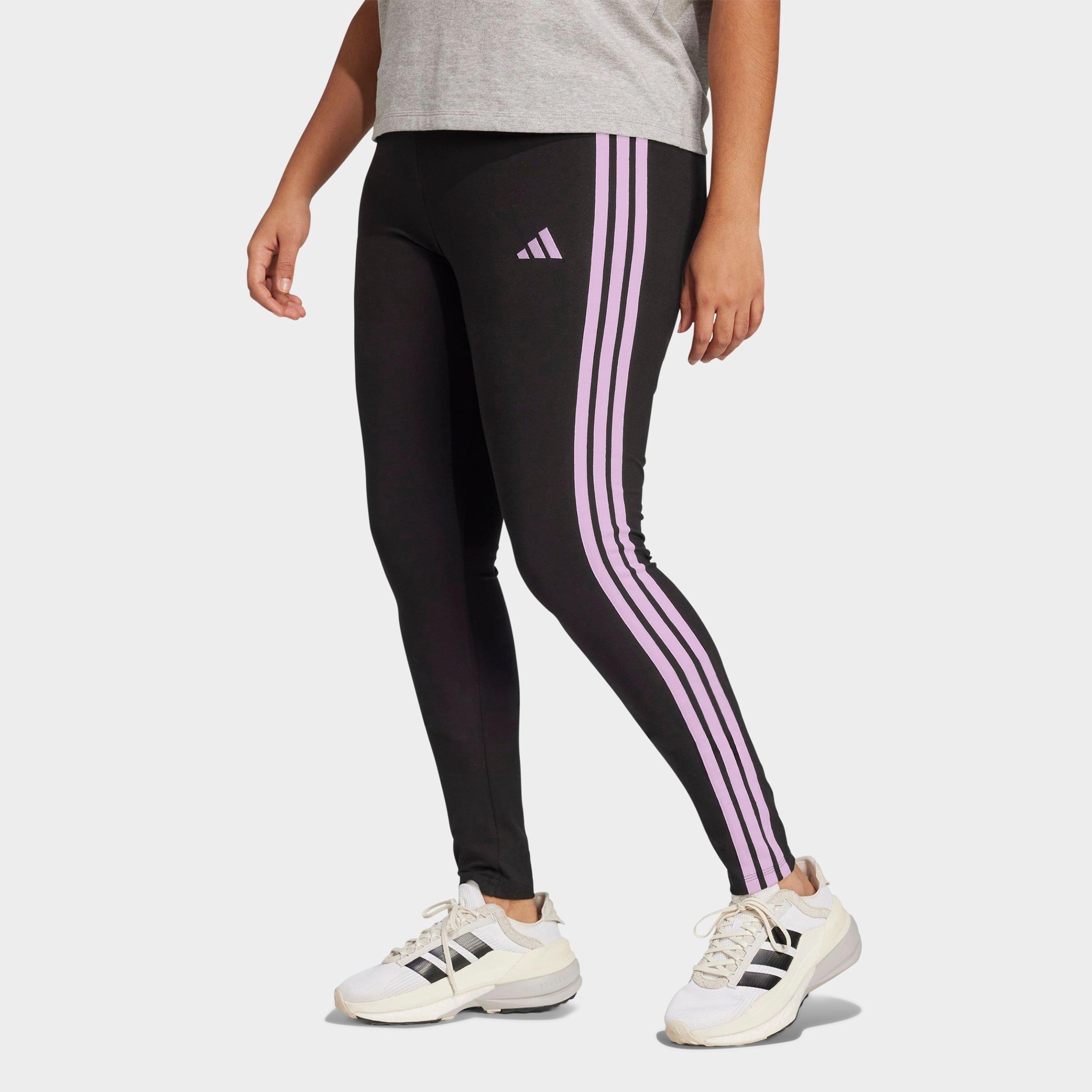 Women's adidas Essentials 3-Stripes Cotton Leggings (Plus Size)