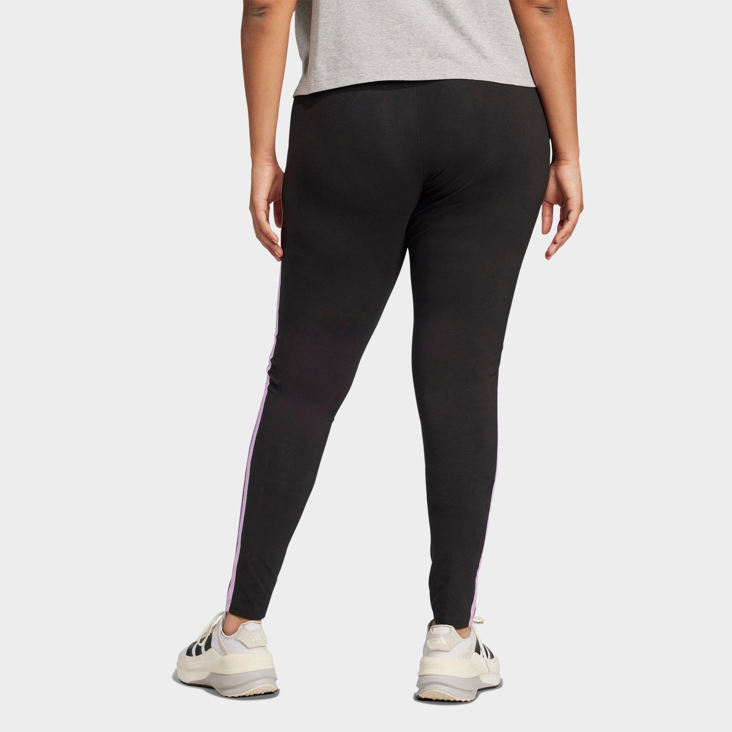 Women's adidas Essentials 3-Stripes Cotton Leggings (Plus Size)