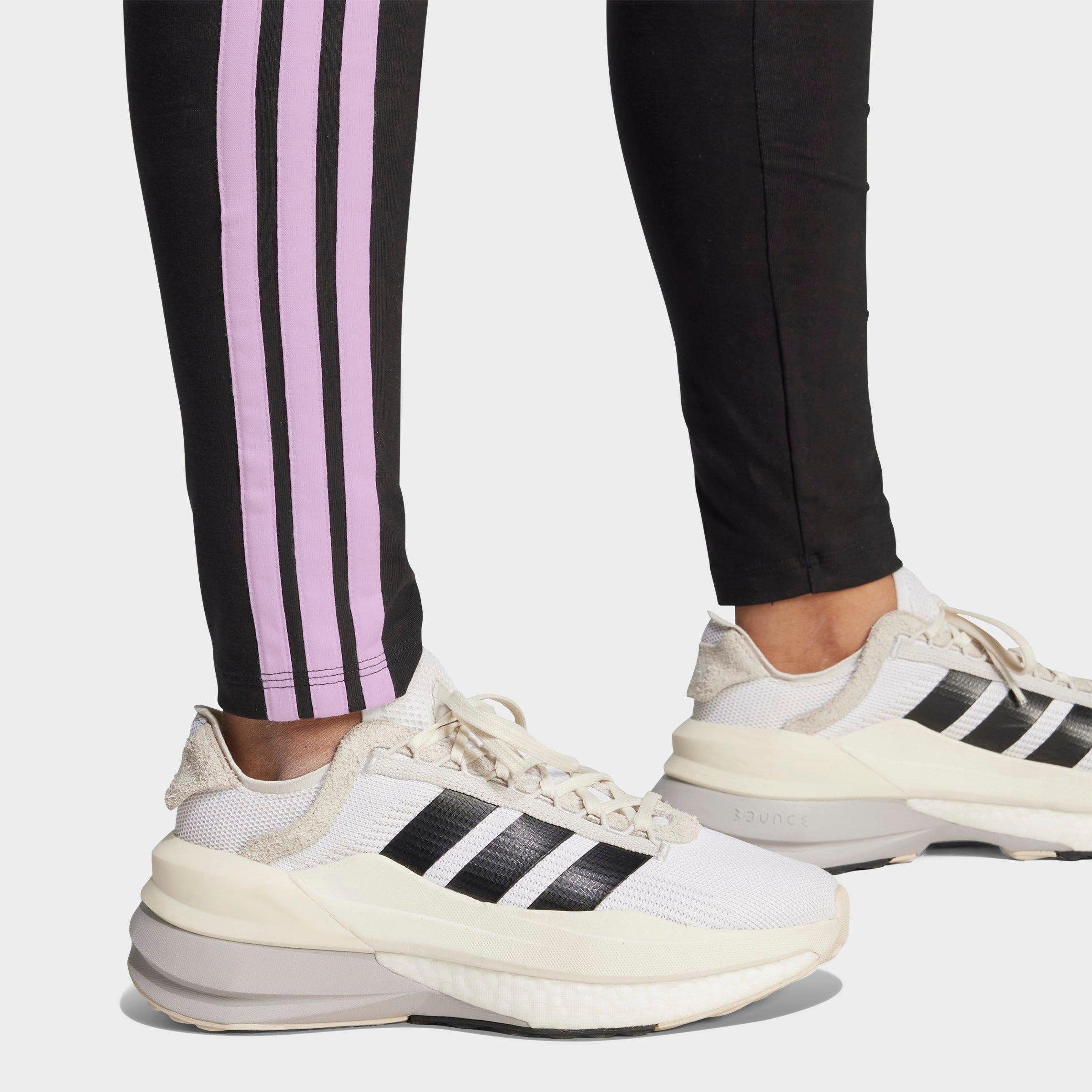 Women's adidas Essentials 3-Stripes Cotton Leggings (Plus Size)
