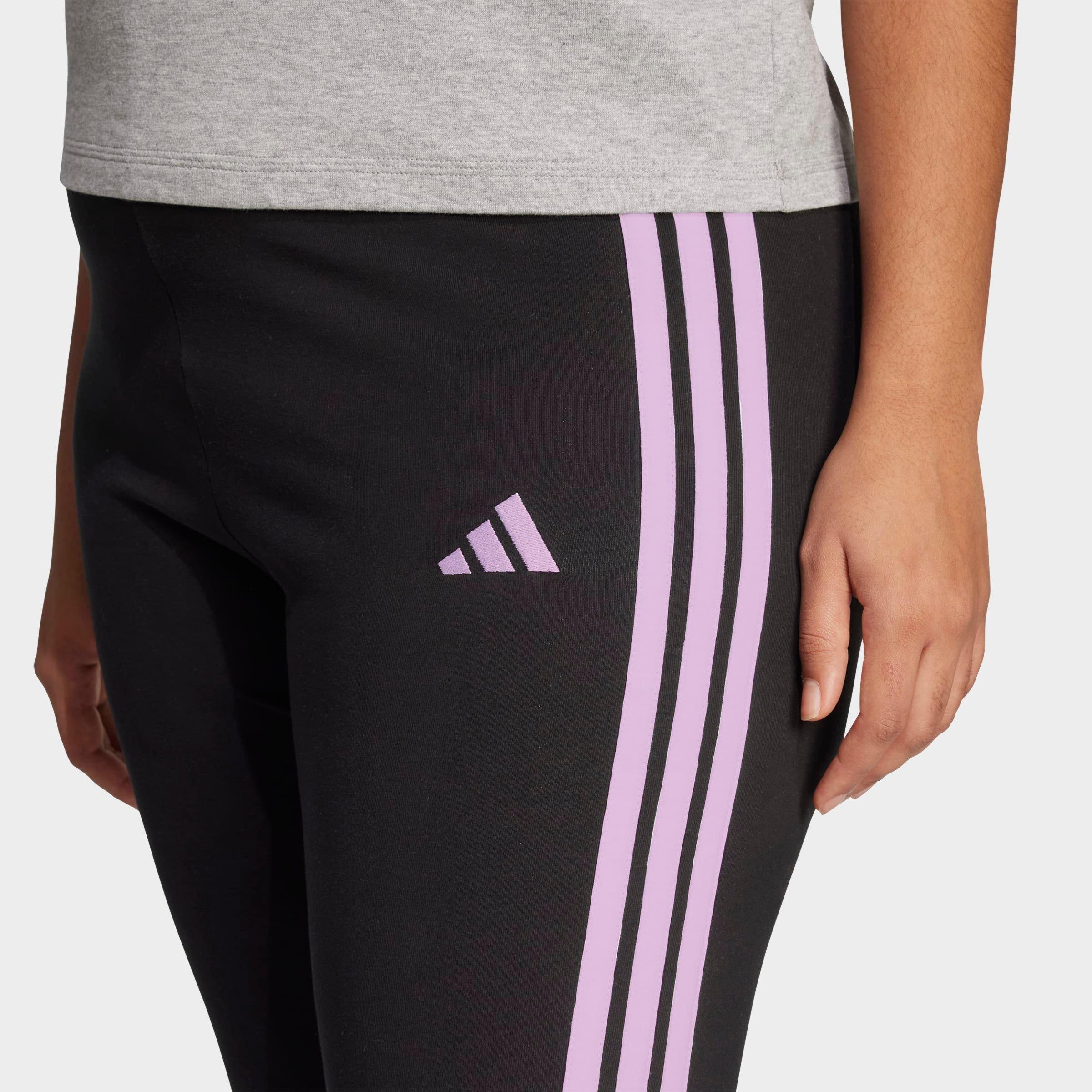 Women's adidas Essentials 3-Stripes Cotton Leggings (Plus Size)