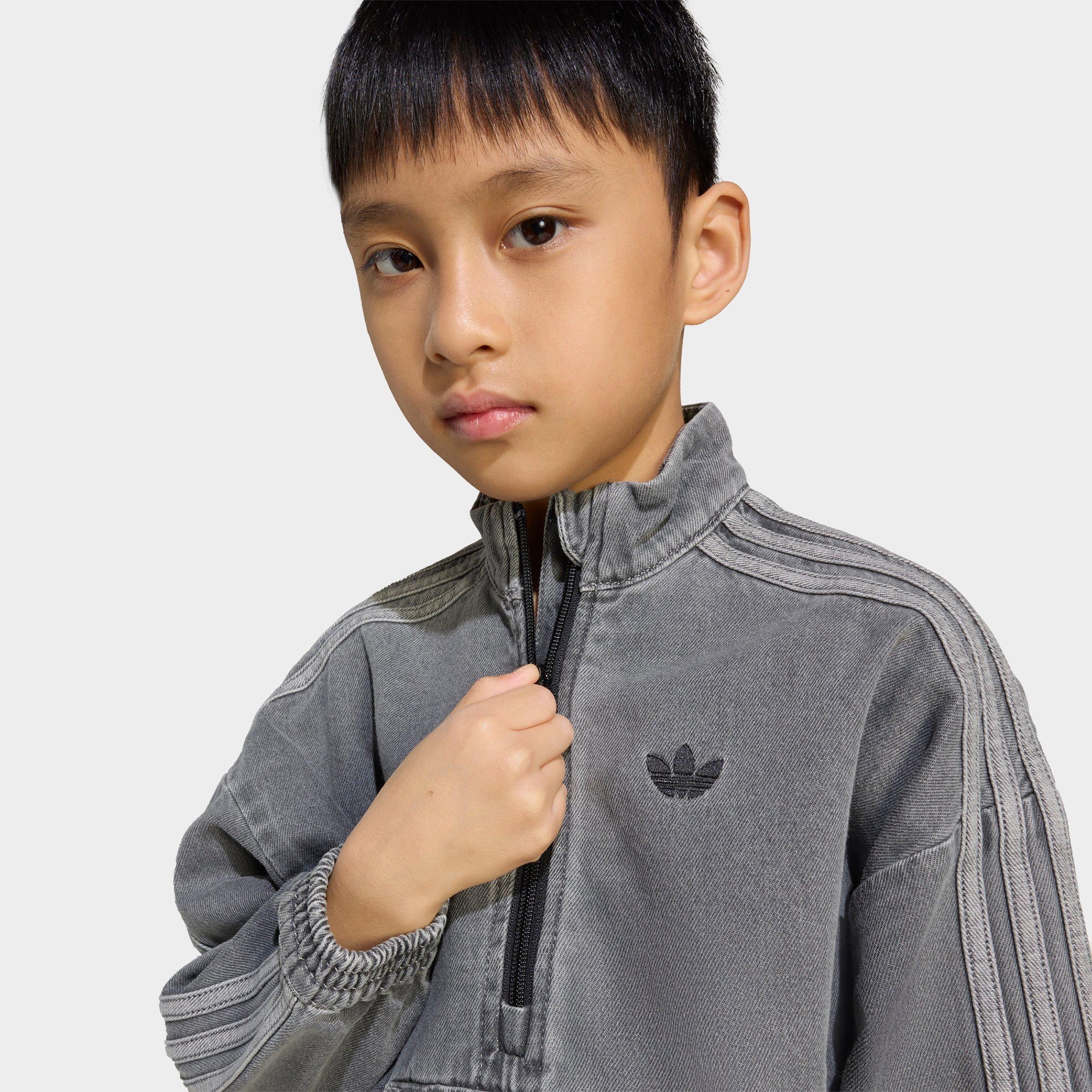 Little Kids' adidas Originals Denim Crew Set
