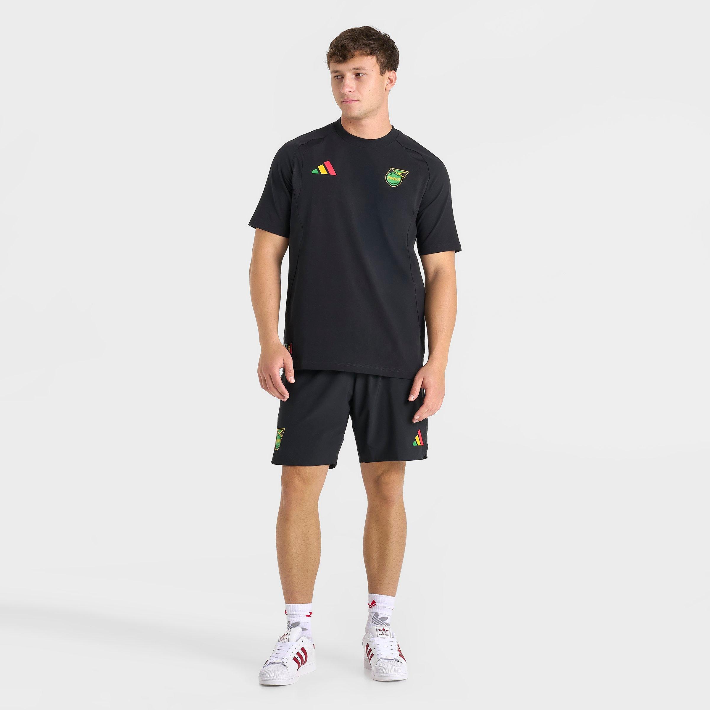 Men's adidas Originals x Bob Marley Jamaica Tiro Travel T-Shirt