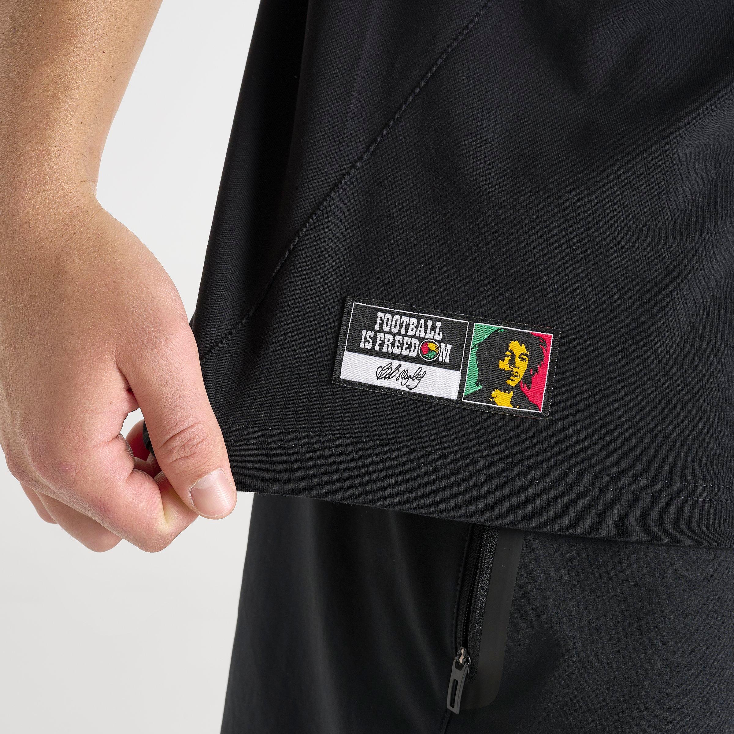 Men's adidas Originals x Bob Marley Jamaica Tiro Travel T-Shirt