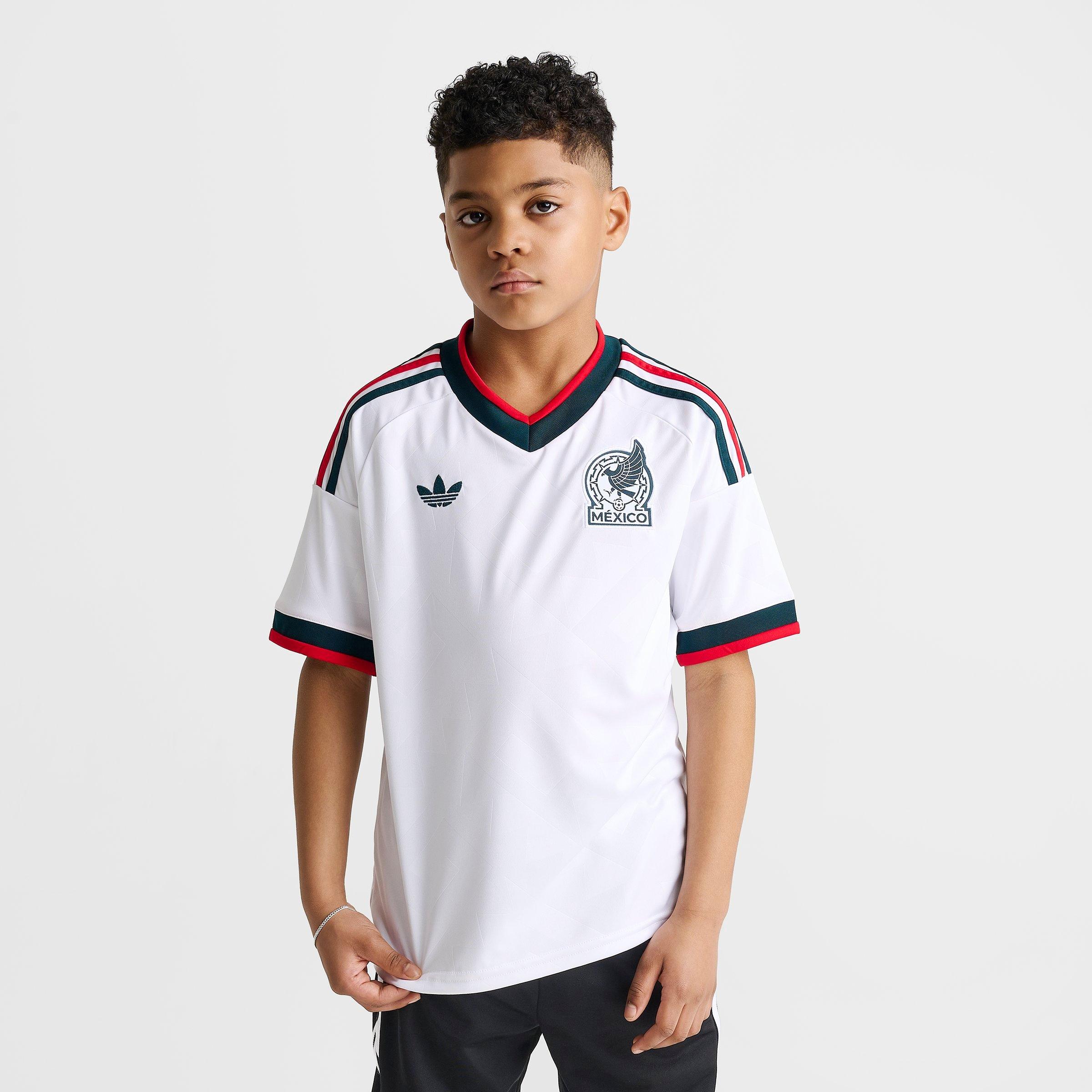 Big Kids' adidas Mexico 2026 Away Replica Soccer Jersey