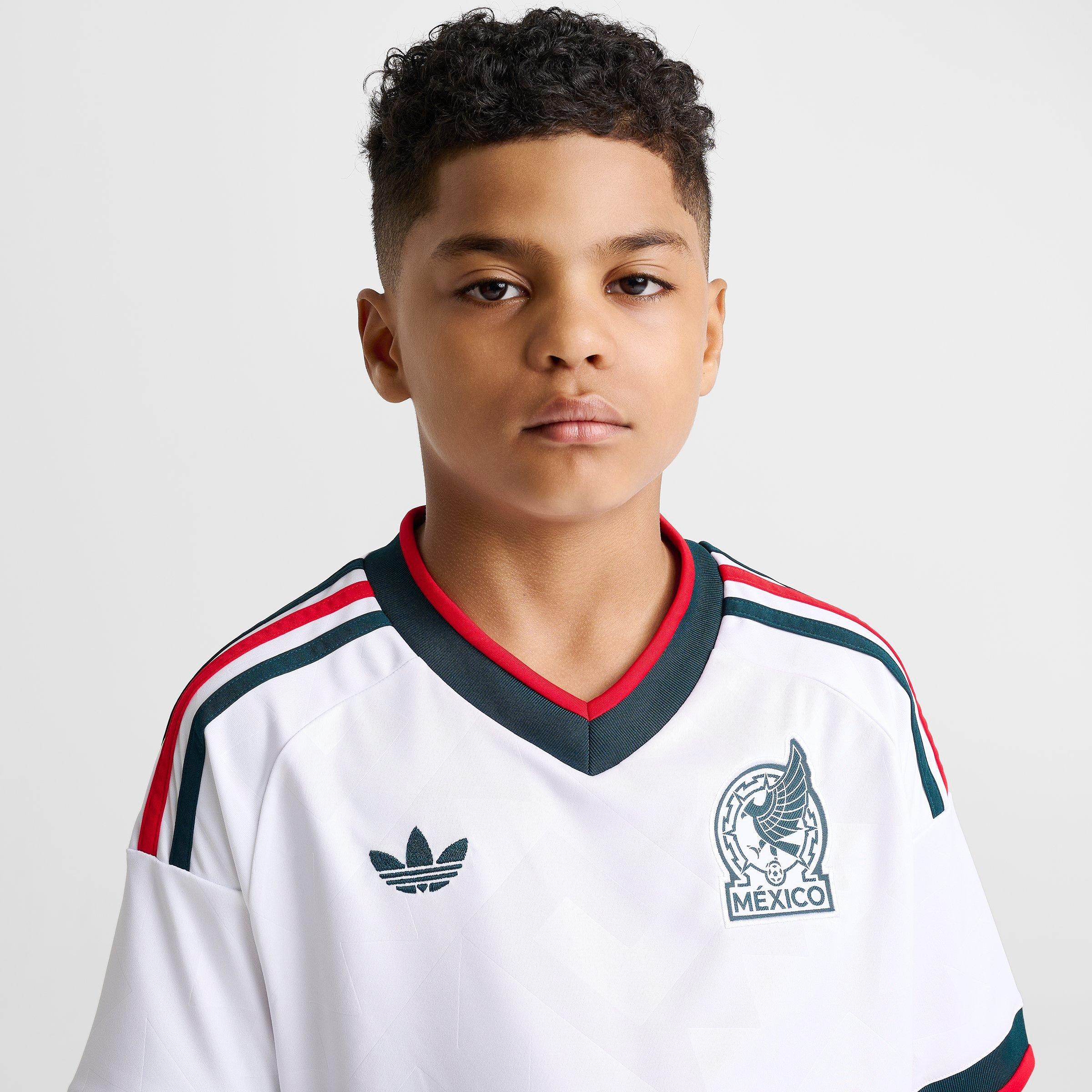 Big Kids' adidas Mexico 2026 Away Replica Soccer Jersey