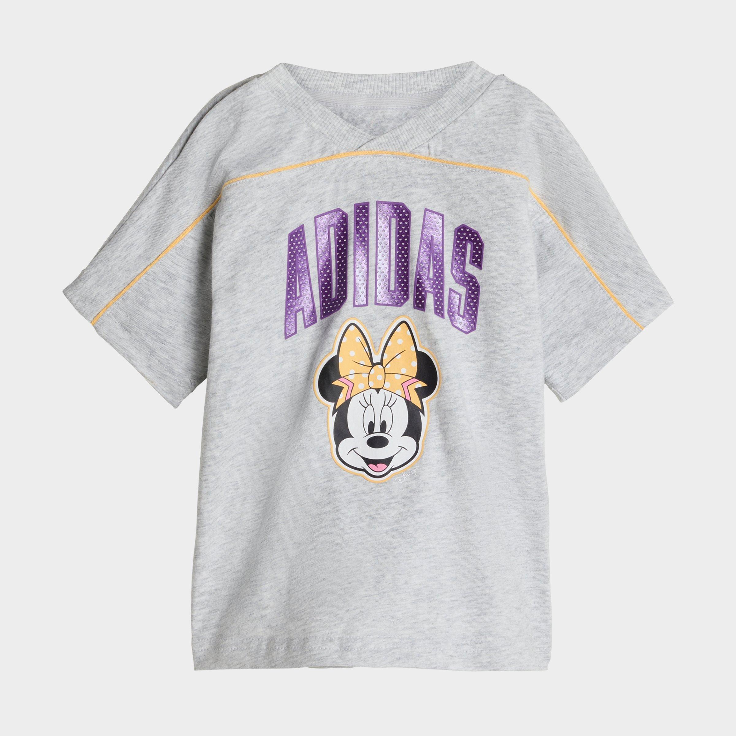 Infant and Girls' Toddler adidas x Disney Minnie Mouse T-Shirt Bike Shorts Set