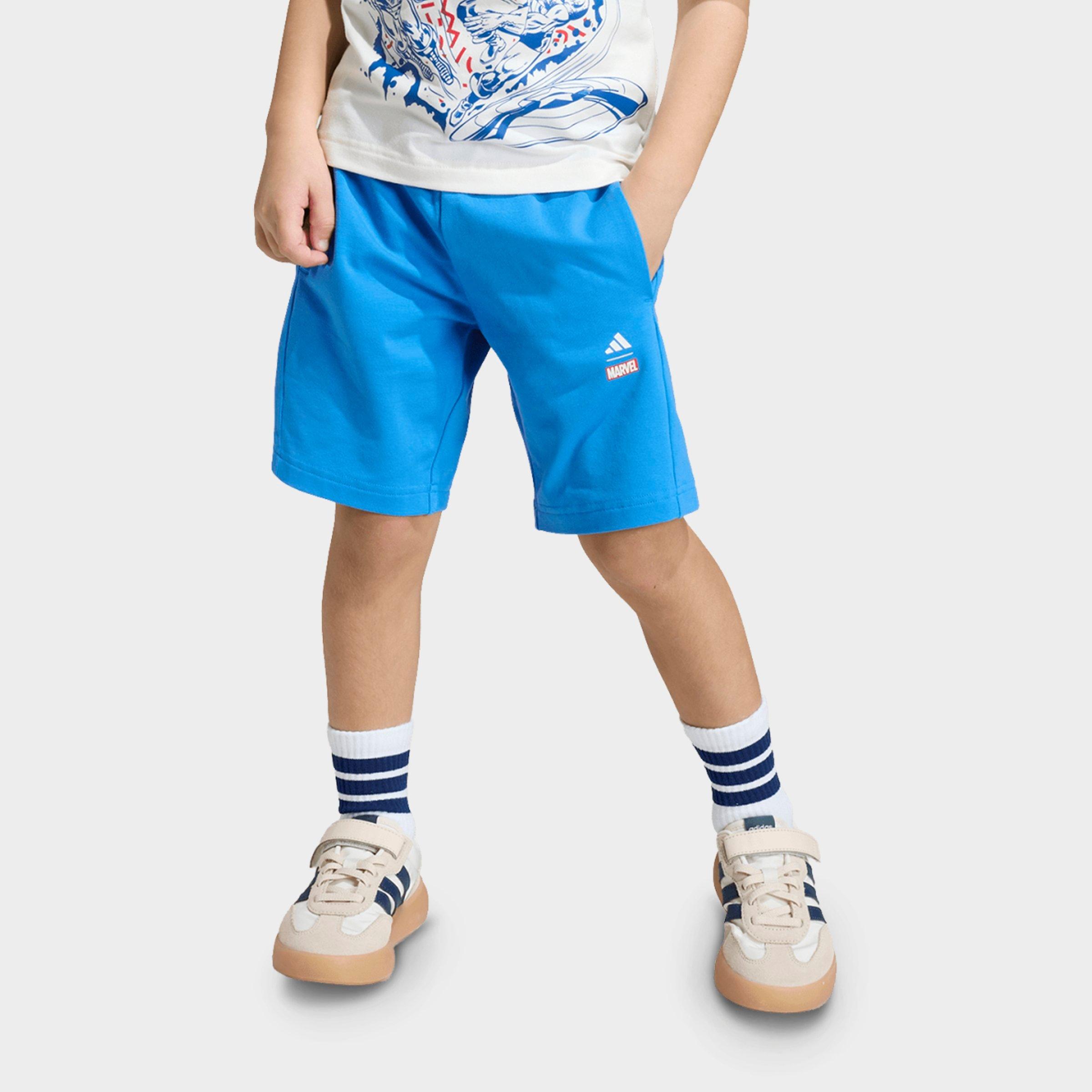 Toddler and Little Kids' adidas x Marvel Avengers T-Shirt Shorts Set