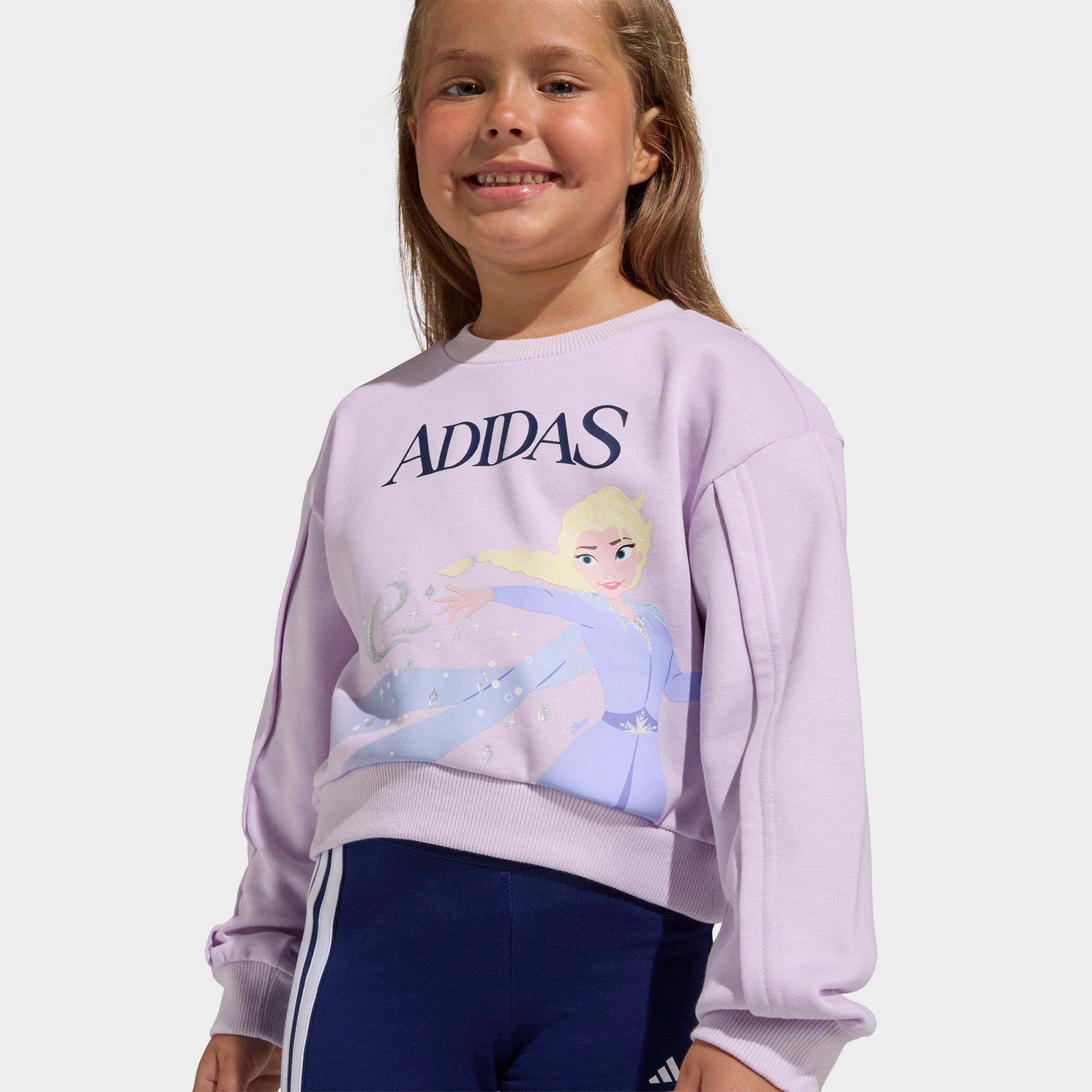Girls' Toddler and Little Kids' adidas x Disney Frozen Sweatshirt and Leggings Set