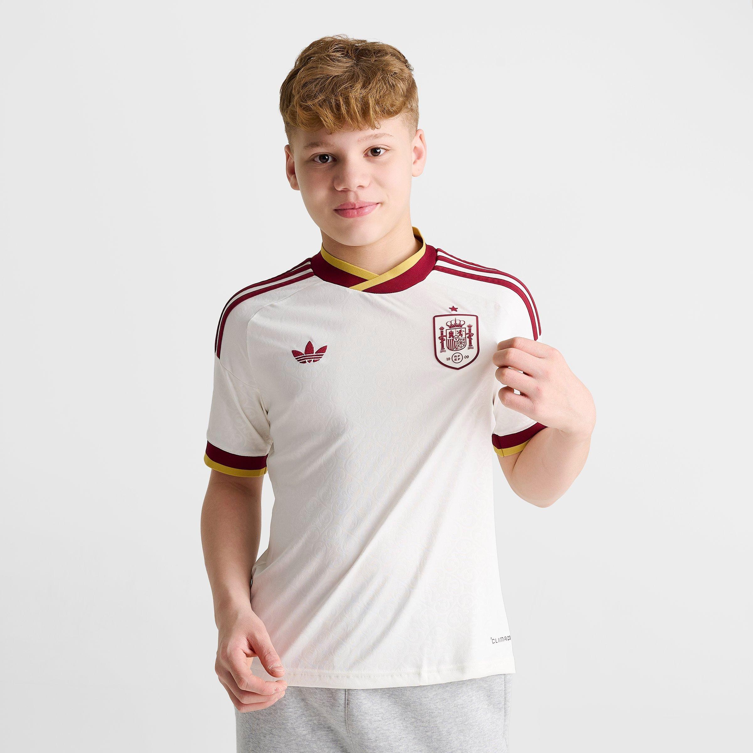 Big Kids' adidas Spain 2026 Away Replica Soccer Jersey