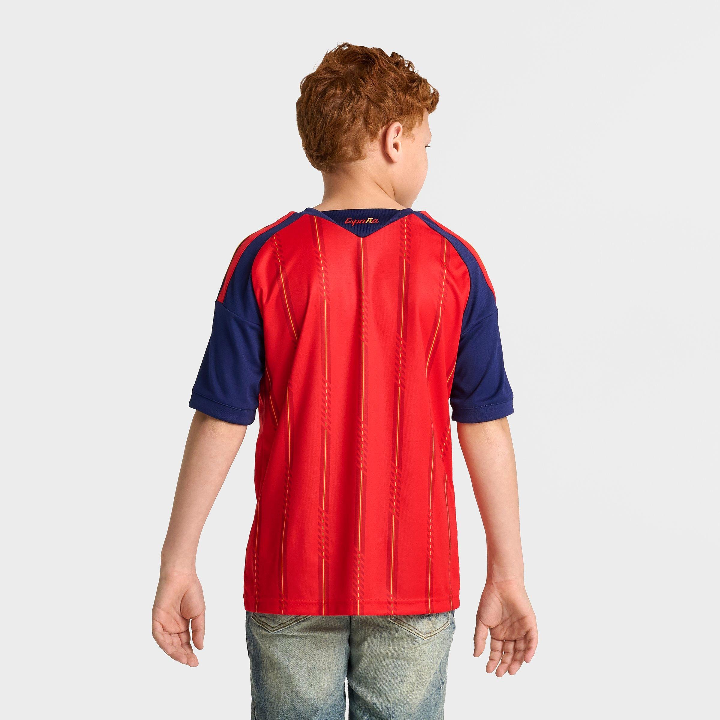 Big Kids' adidas Spain Home Replica Soccer Jersey