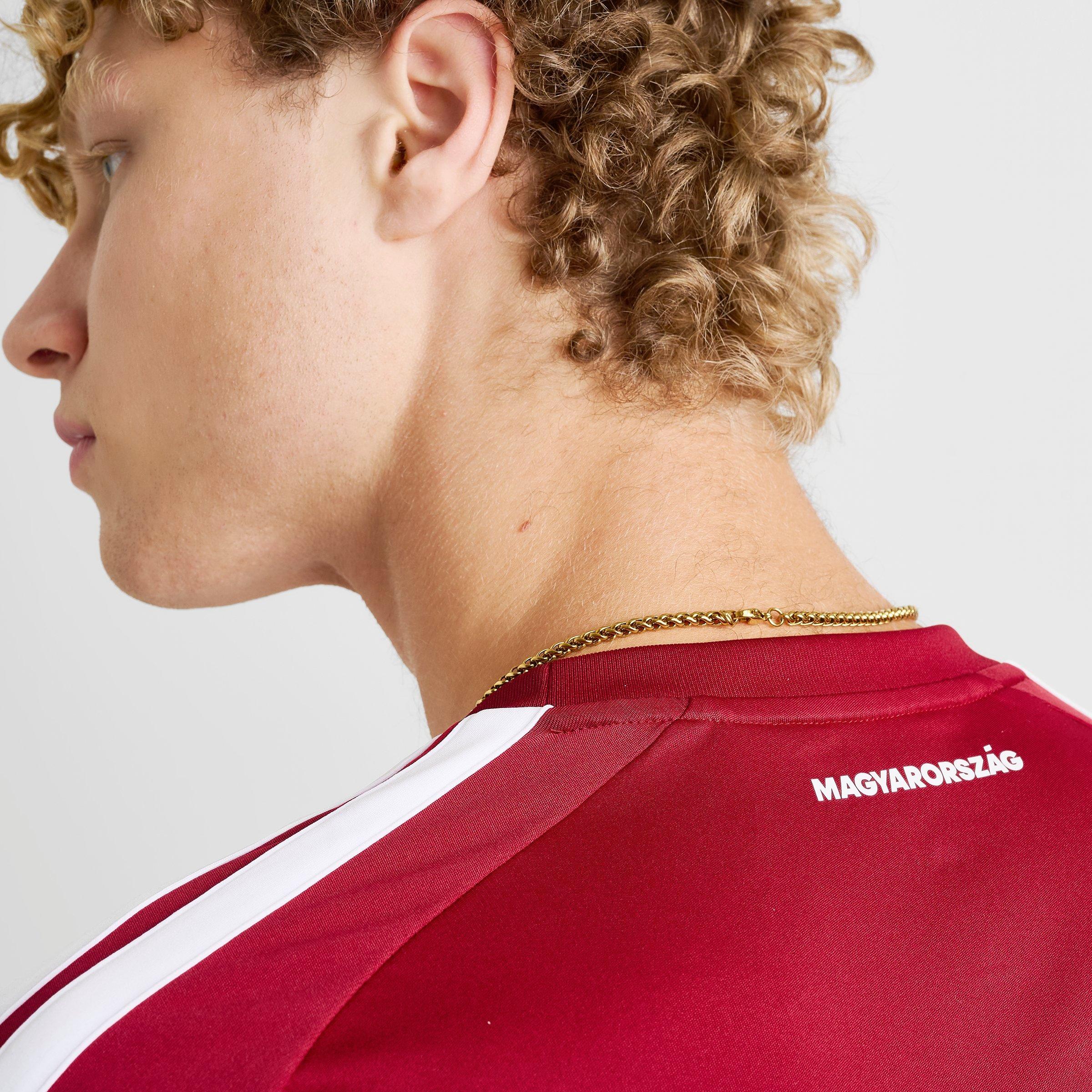 Men's adidas Hungary Home Replica Soccer Jersey