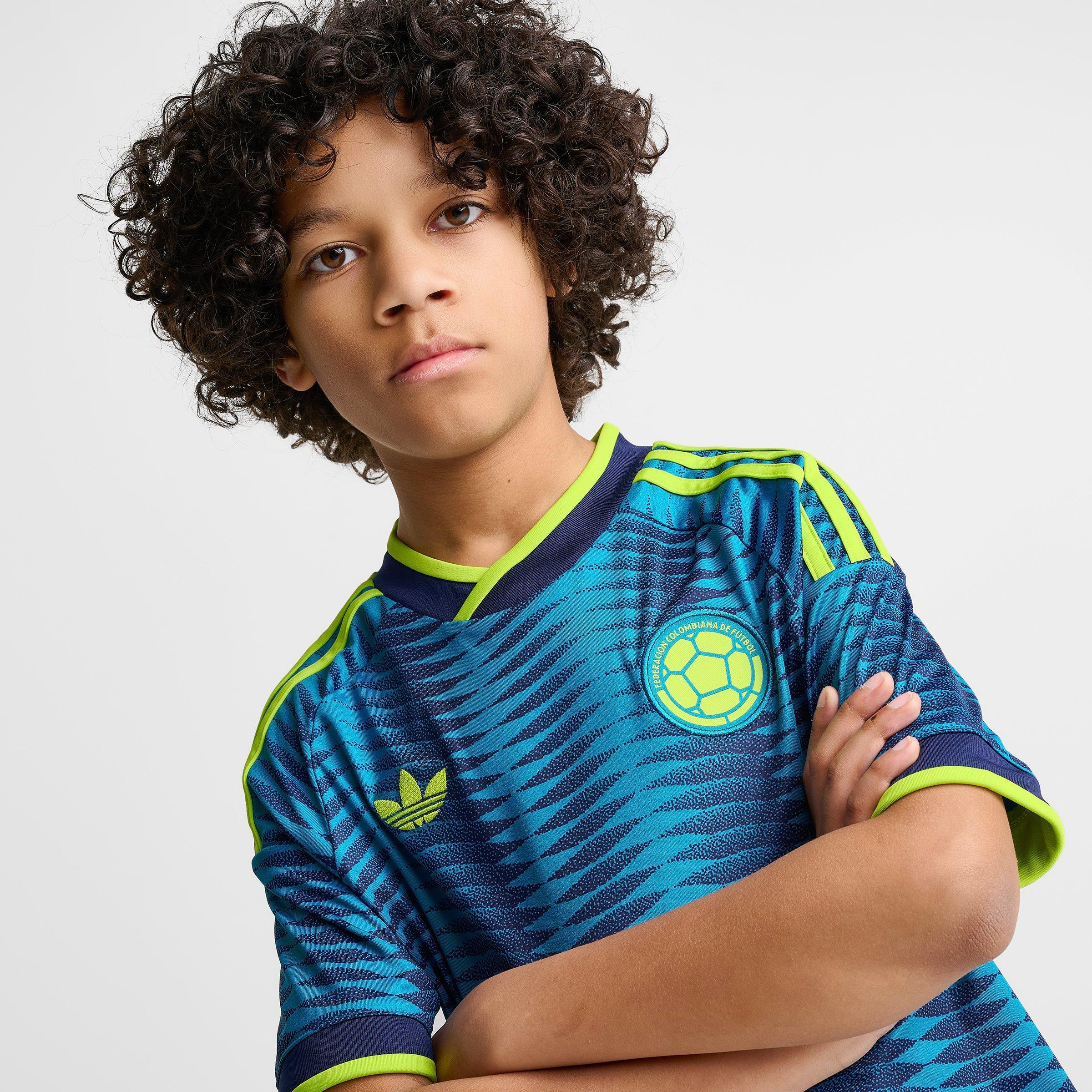 Big Kids' adidas Colombia 26 Away Soccer Jersey