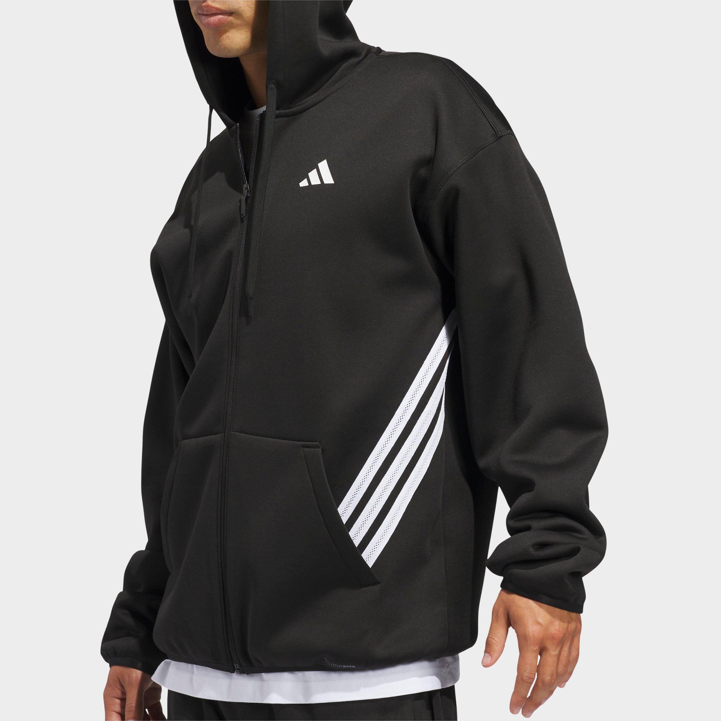Men's adidas Basketball Crazy Warm Full-Zip Hoodie