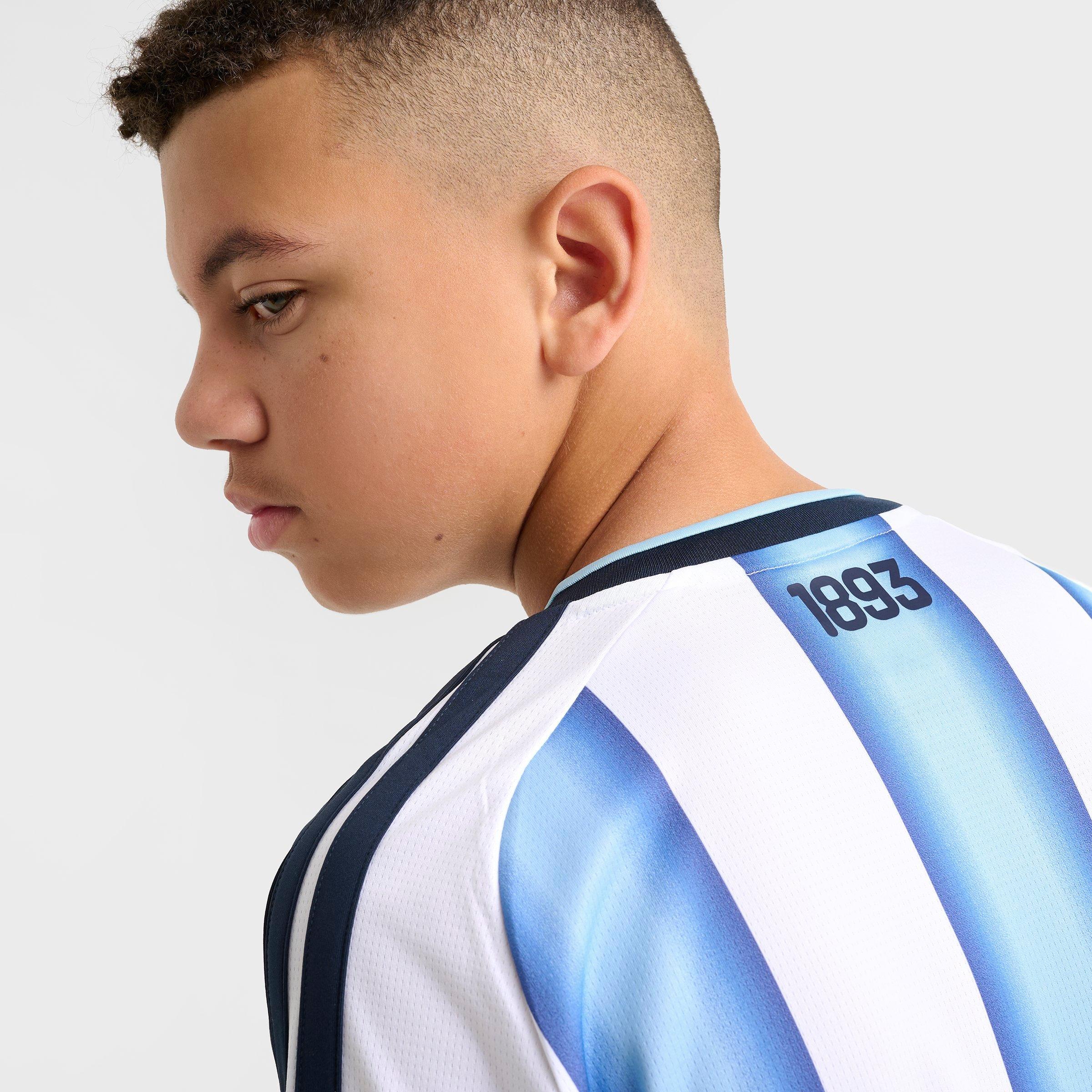 Big Kids' adidas Argentina Home Replica Soccer Jersey