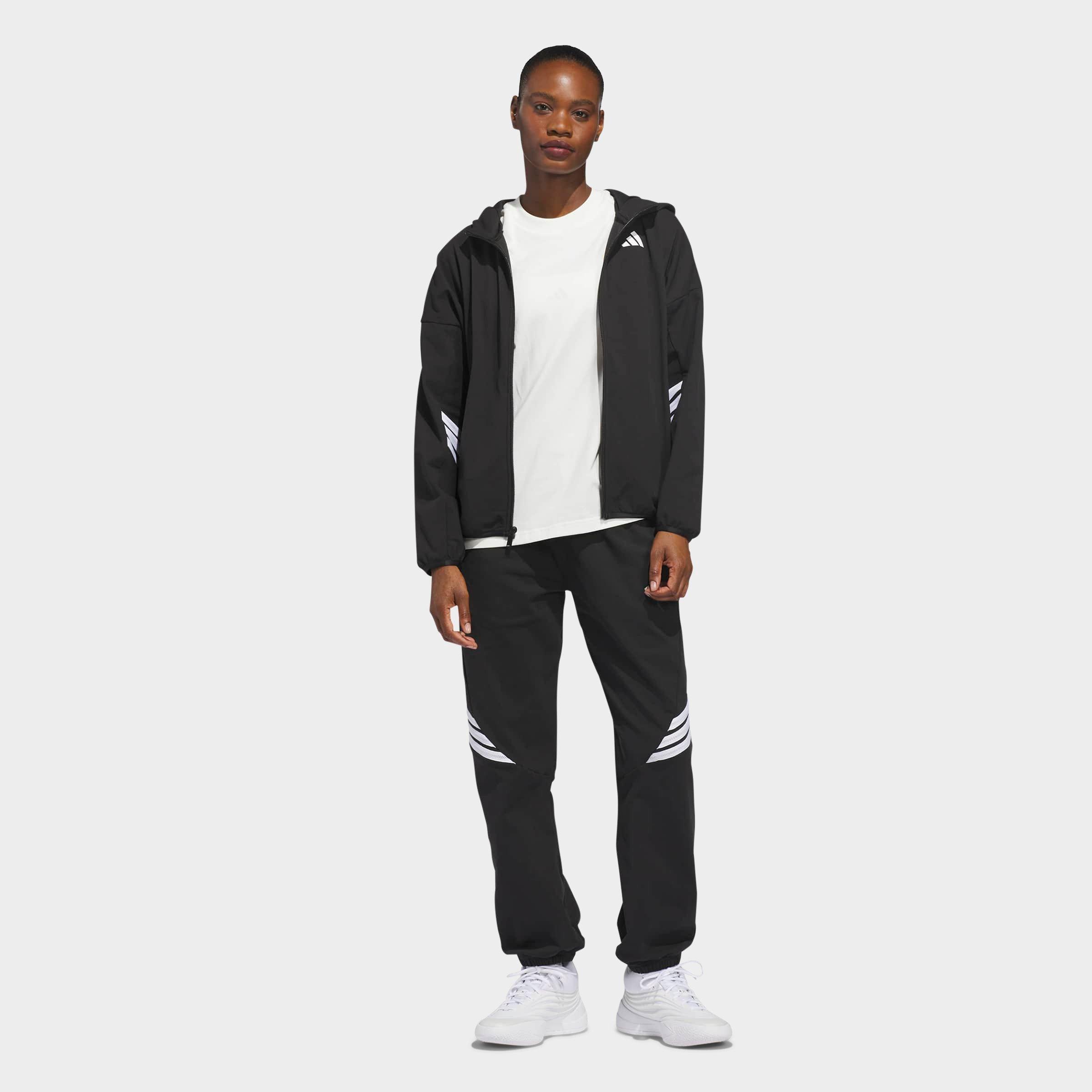 Women's adidas Basketball Crazy Warm Fleece Full-Zip Hoodie