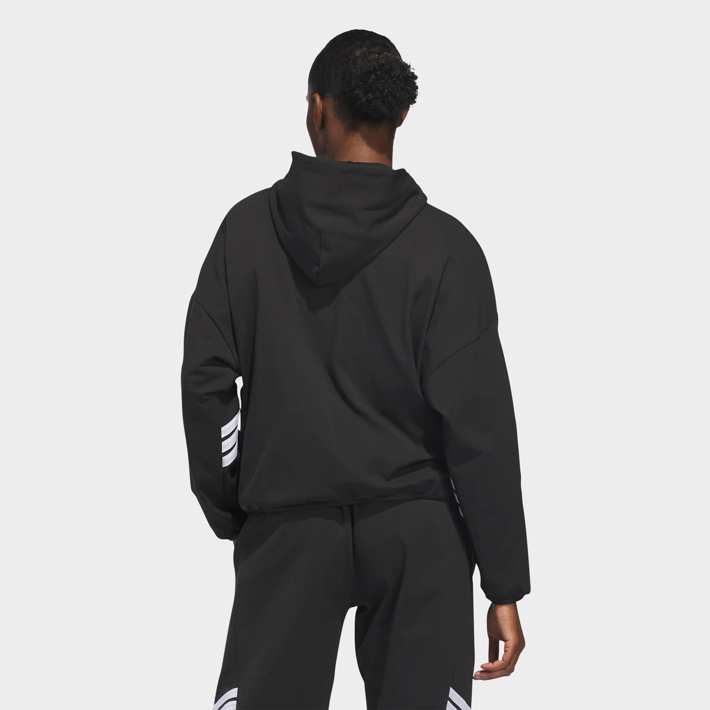 Women's adidas Basketball Crazy Warm Fleece Full-Zip Hoodie