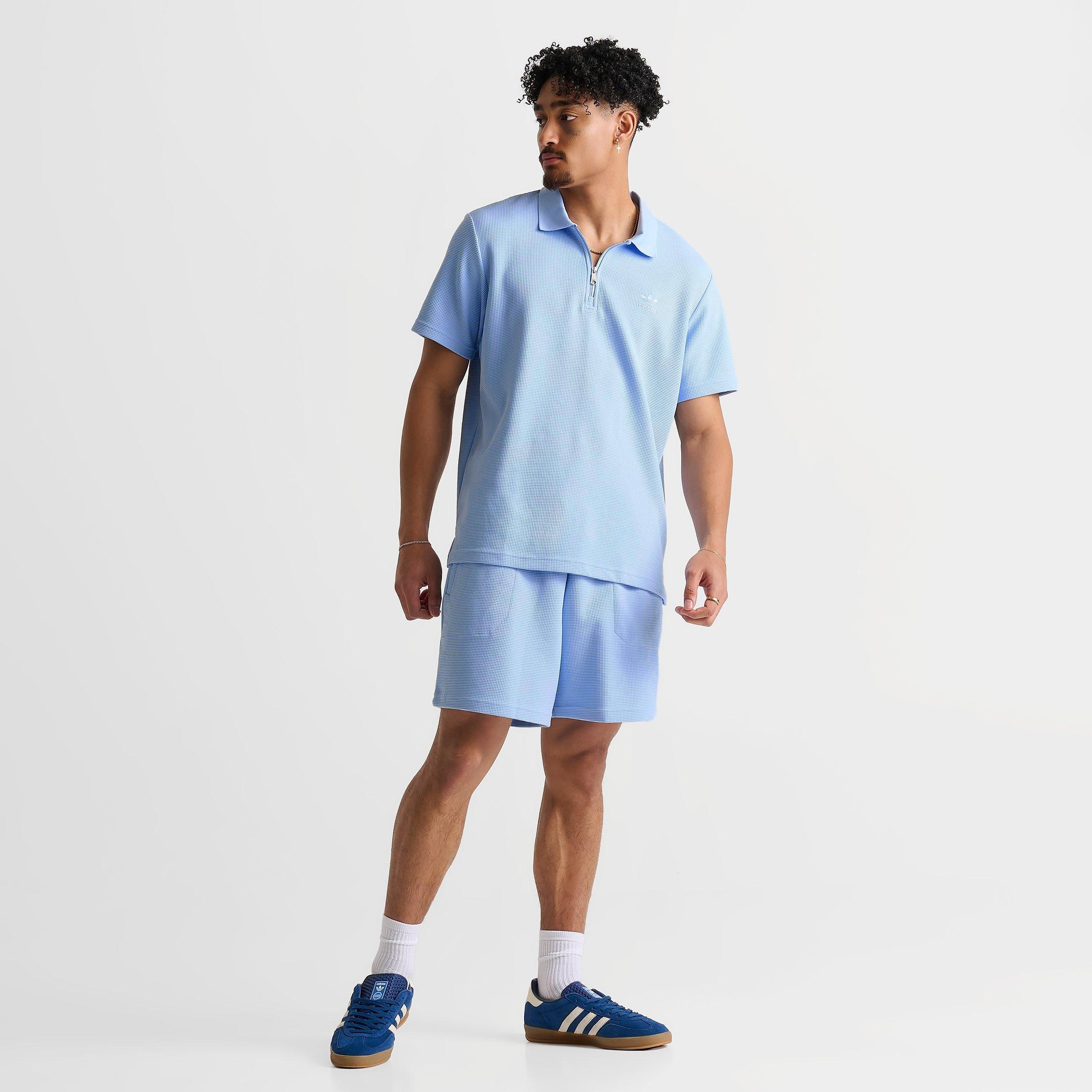 Men's adidas Originals Trefoil Essentials 7" Waffle Shorts